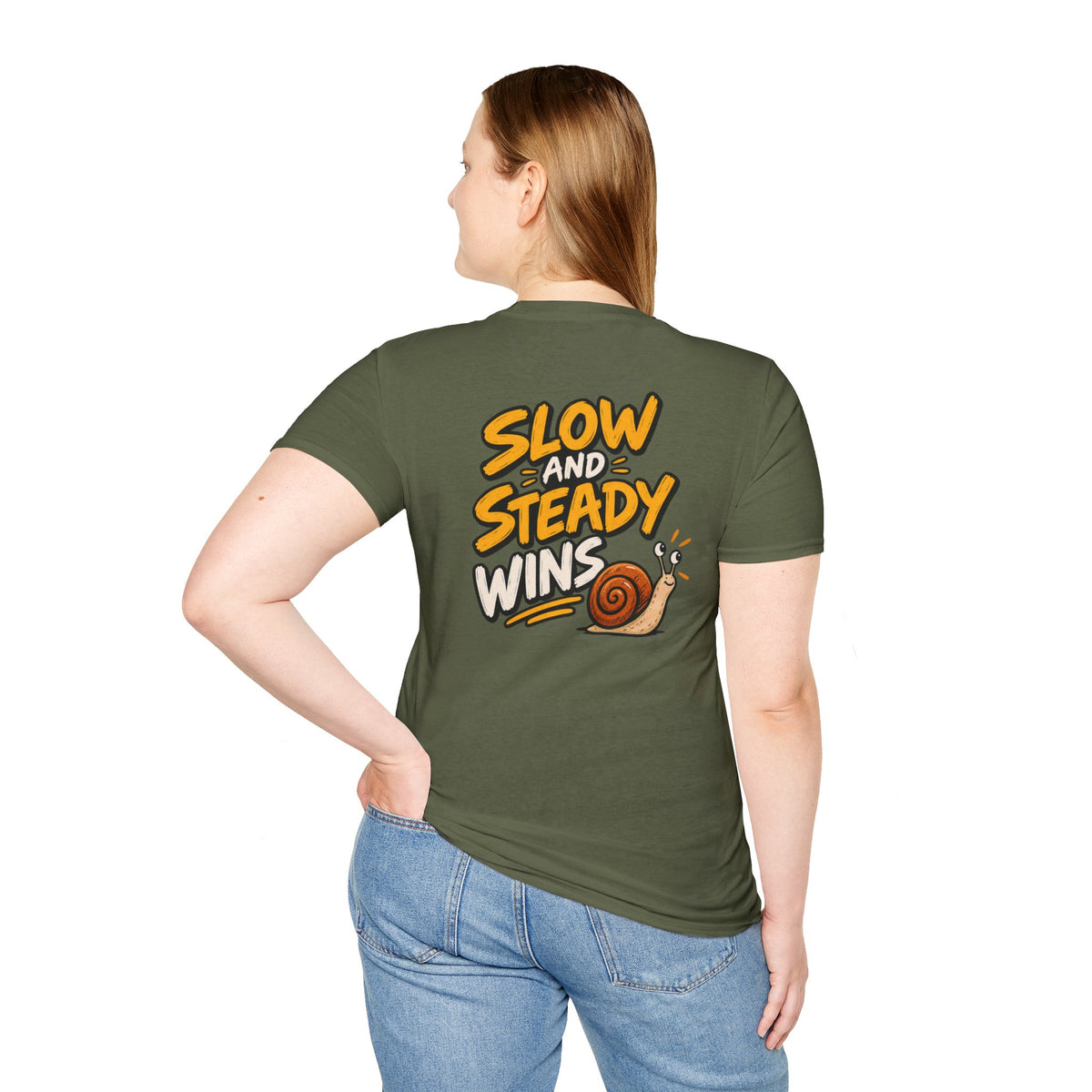 Funny Dark Humor Shirt Slow and Steady wins Funny Office Tee Unique Gift