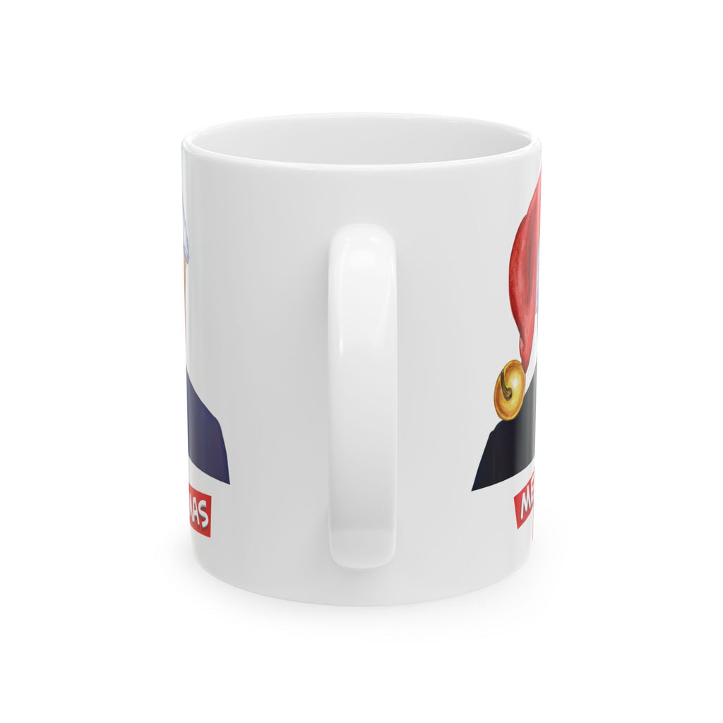 Donald Trump Christmas Mug Funny Republican Christmas Gift Idea Trump Shot 2026
