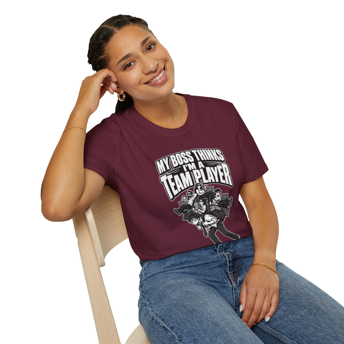 Funny Dark Humor Tshirt — Funny Office Tshirt Dark Humor Graphic Tee Unique Coworker Gift TEAM PLAYER Shirt