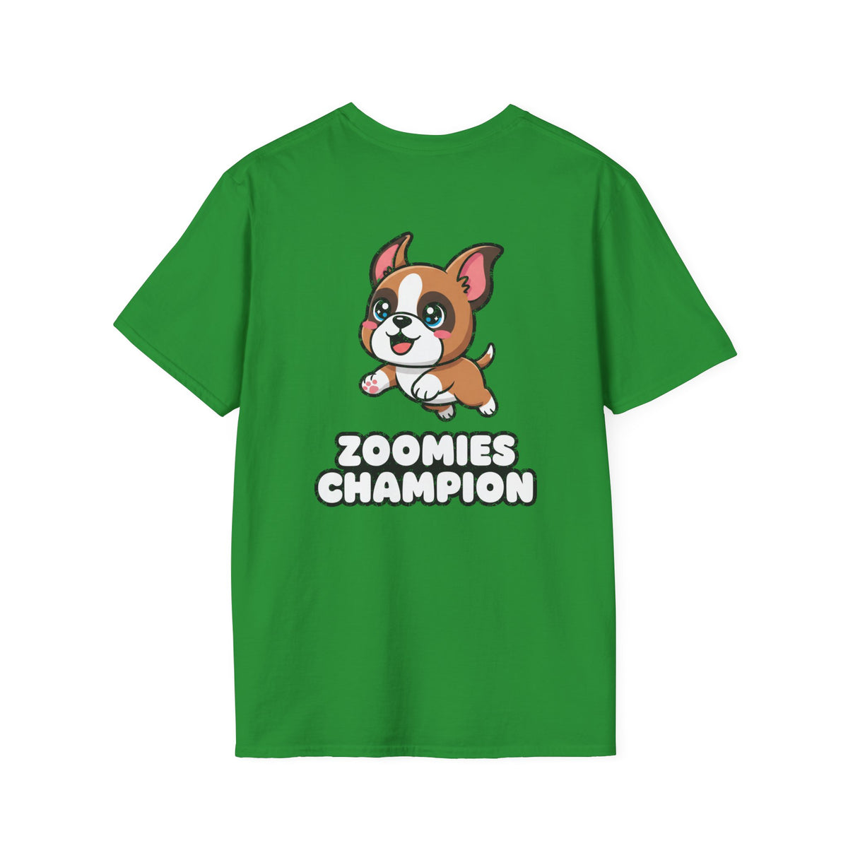 Cute Boxer Shirt Zoomies Champion Funny Dog Lover Unisex Softstyle Tee Gift