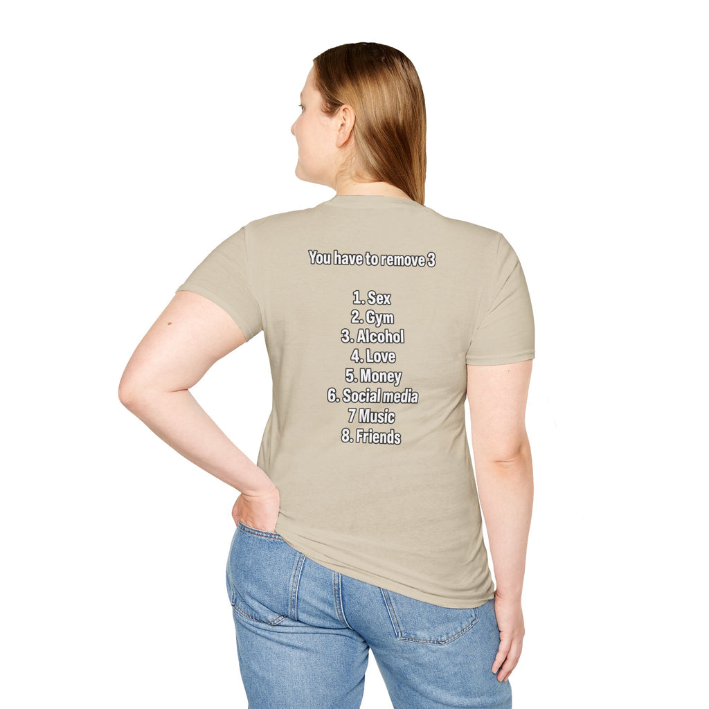 Funny Dark Humor Shirt You have to remove three Funny Office Tee Unique Gift