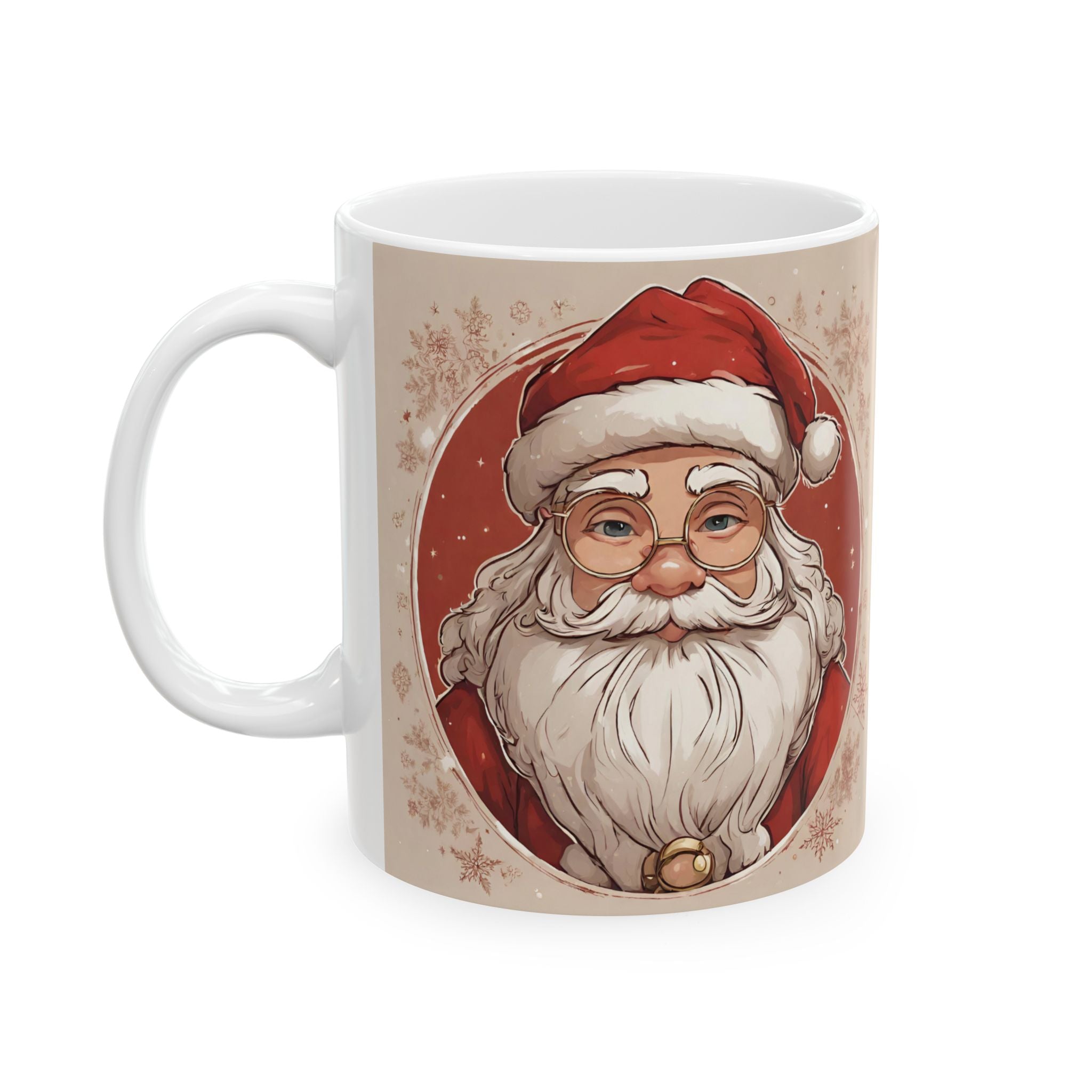 Christmas Mug Da Vinci Mug Art Paintings Mug Unique Funny Coffee Cup Santa Gift