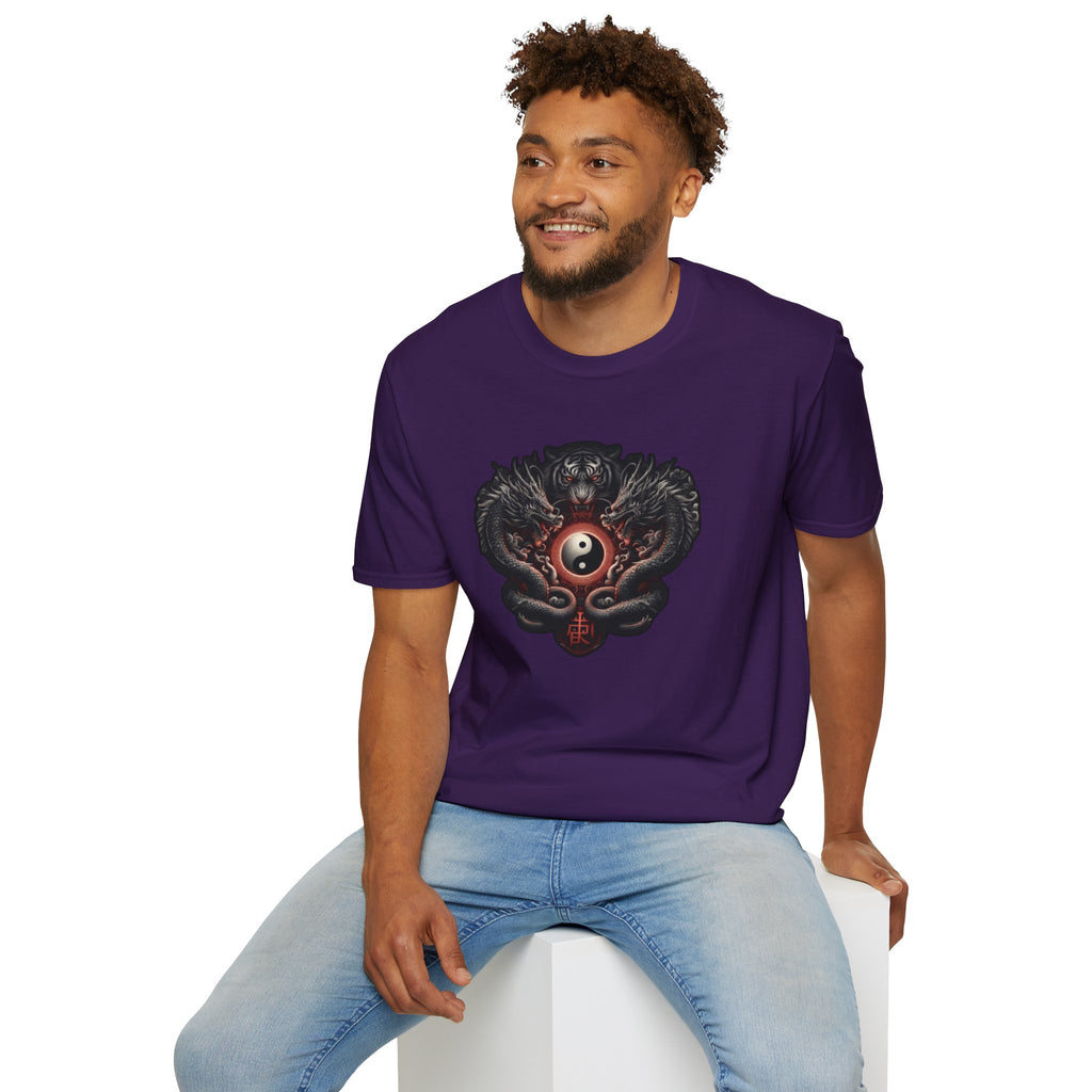 Dragon T-shirt Men Women Graphic Tee Clothing Apparel Chinese Dagon Symbol Gift