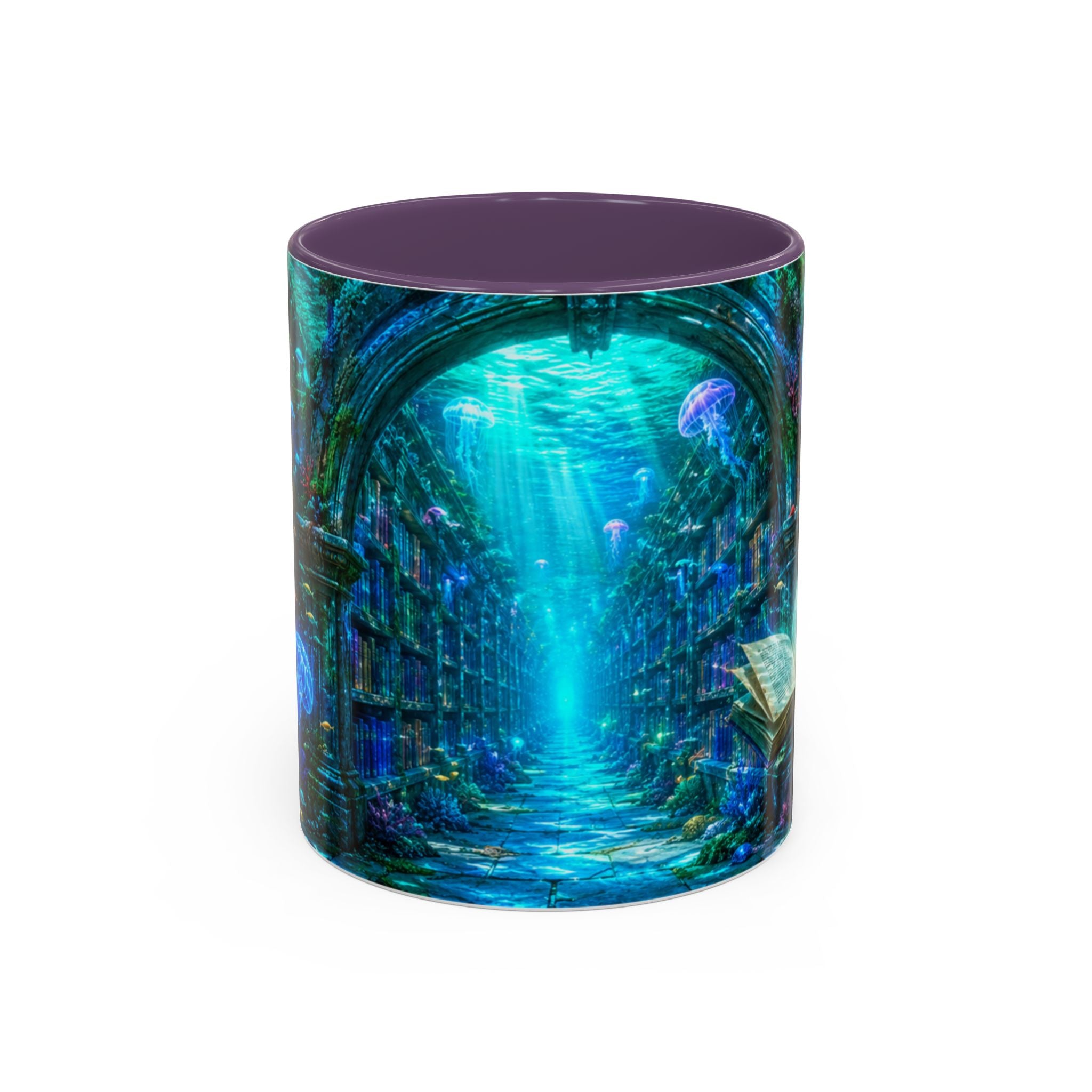 3D Library Bookshelf Mug Ceramic Book Lovers Coffee Mug Gifts Funny Accent Cup