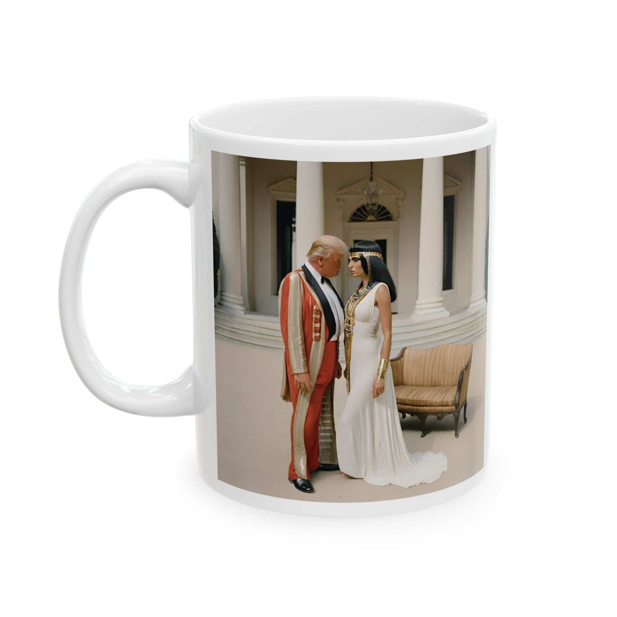 Donald Trump Cleopatra Mug Love White House Funny Coffee Mug Best Gift Tea 11oz 2026