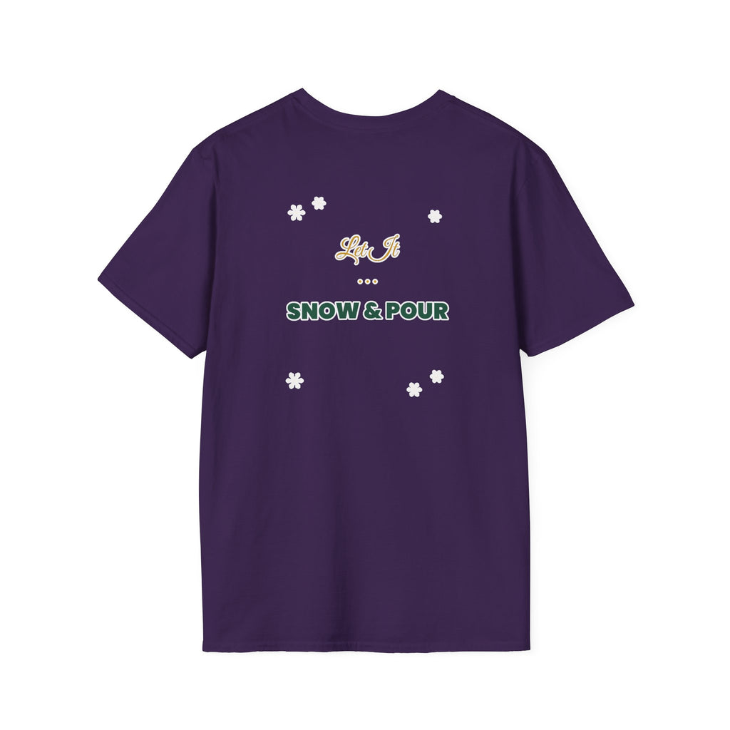 On The List No Regrets Funny Christmas Shirt Adult Humor Unisex Softstyle Tee Gift