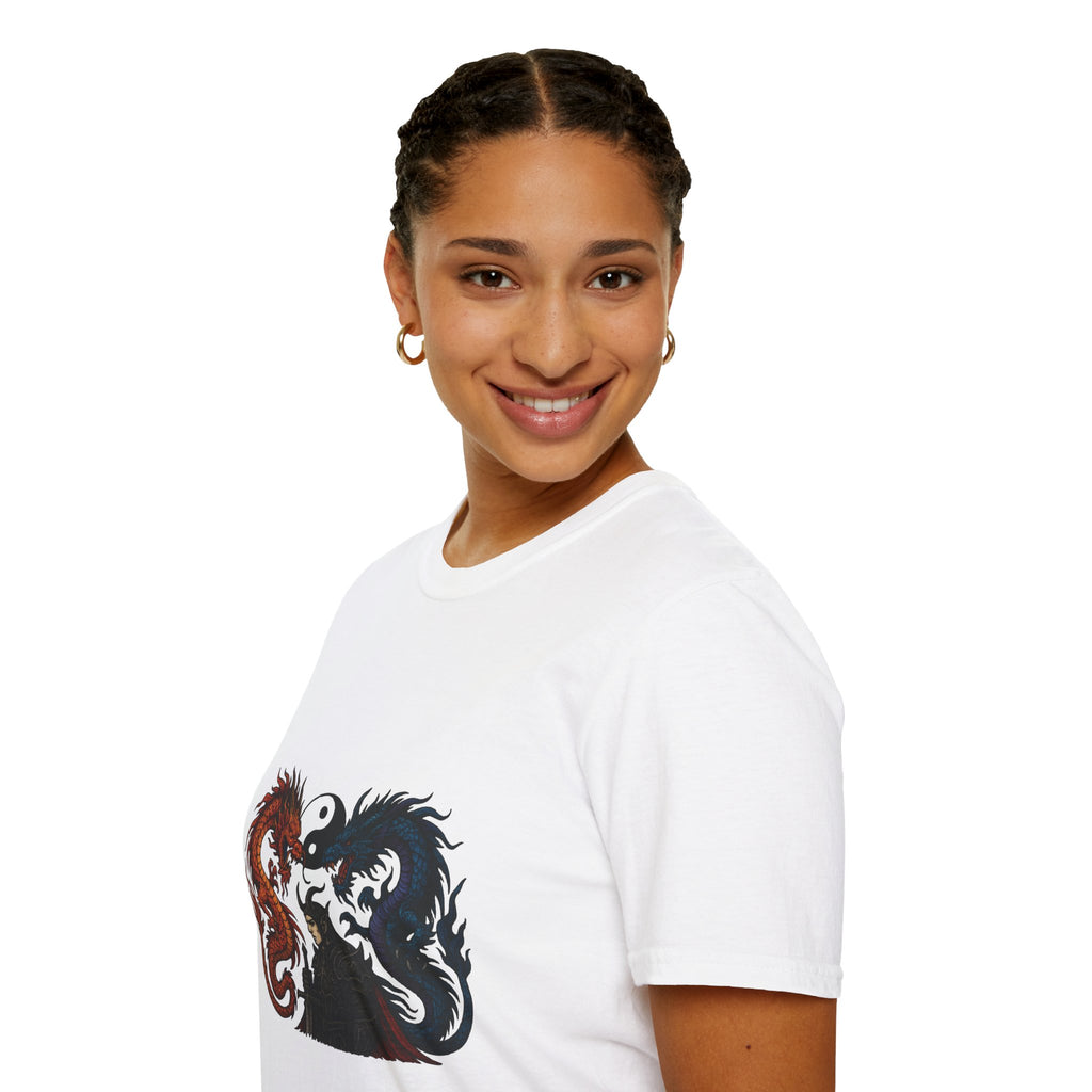 Dragon T-shirt Men Women Graphic Tee Clothing Apparel Chinese Dagon Symbol Gift