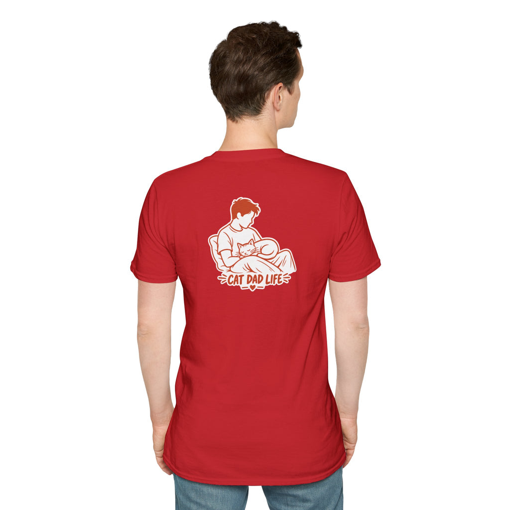 Cat Dad Shirt Pet Lover Tshirt Funny Cat Lover Graphic Tee Dark Humor Tee Unique Gift Funny Tshirt