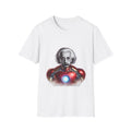Funny Einstein Unisex Soft-style T-shirt Iron Man Albert Unique Gift Kids Art