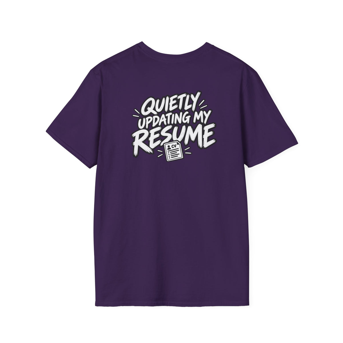 Funny Dark Humor Shirt Quietly Updating My Resume Funny Office Tee Unique Gift