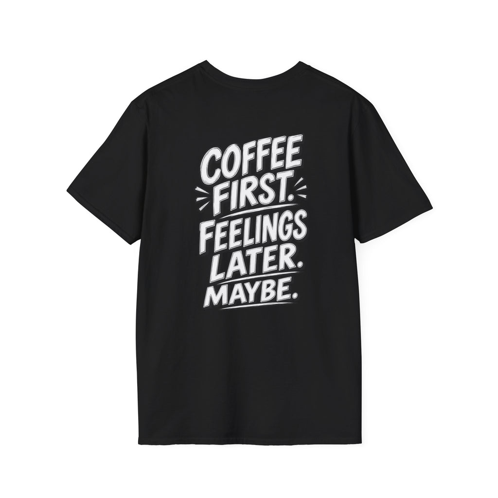 Funny Dark Humor Tshirt — Funny Office Tshirt Dark Humor Coffee Lover Graphic Tee Unique Gift