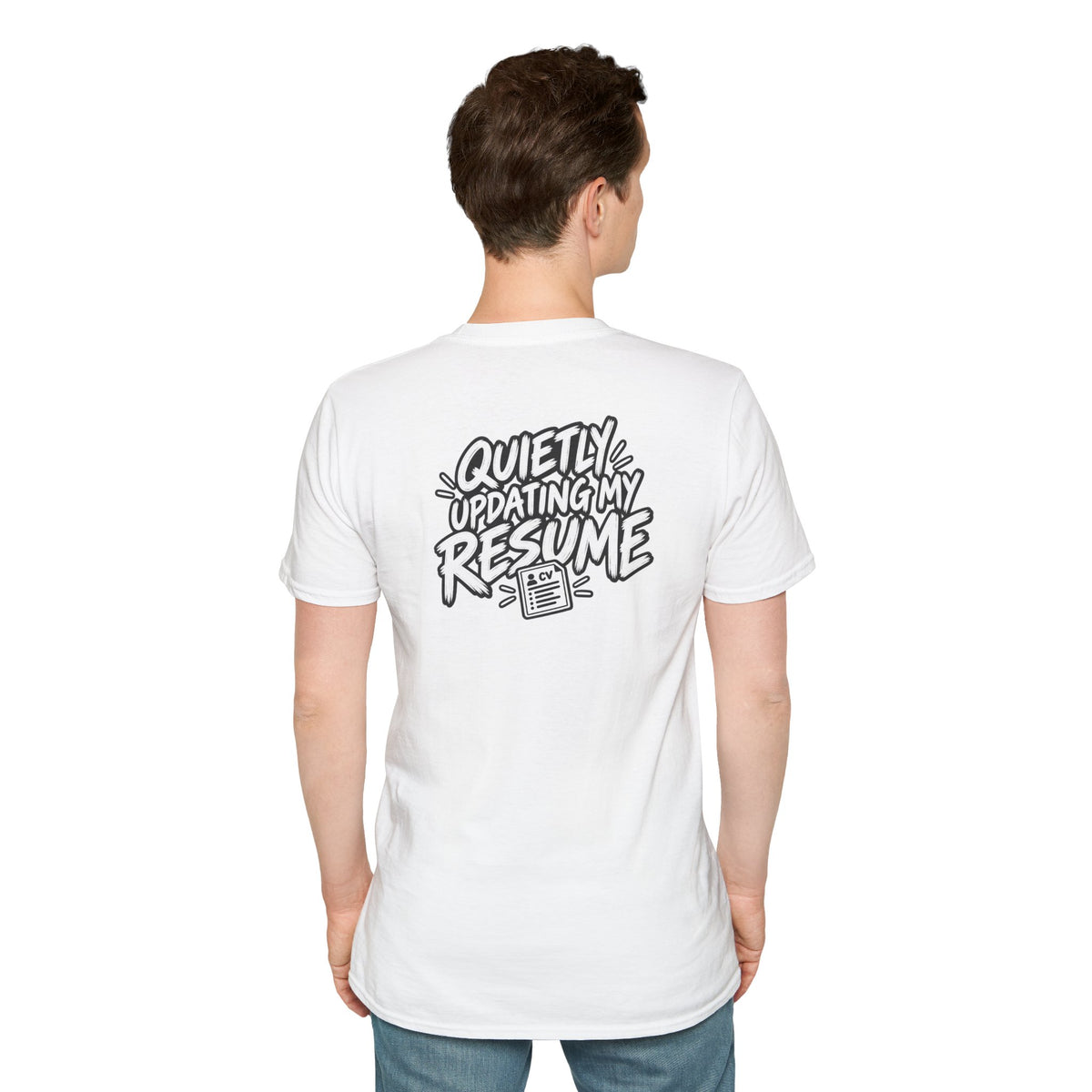 Funny Dark Humor Shirt Quietly Updating My Resume Funny Office Tee Unique Gift