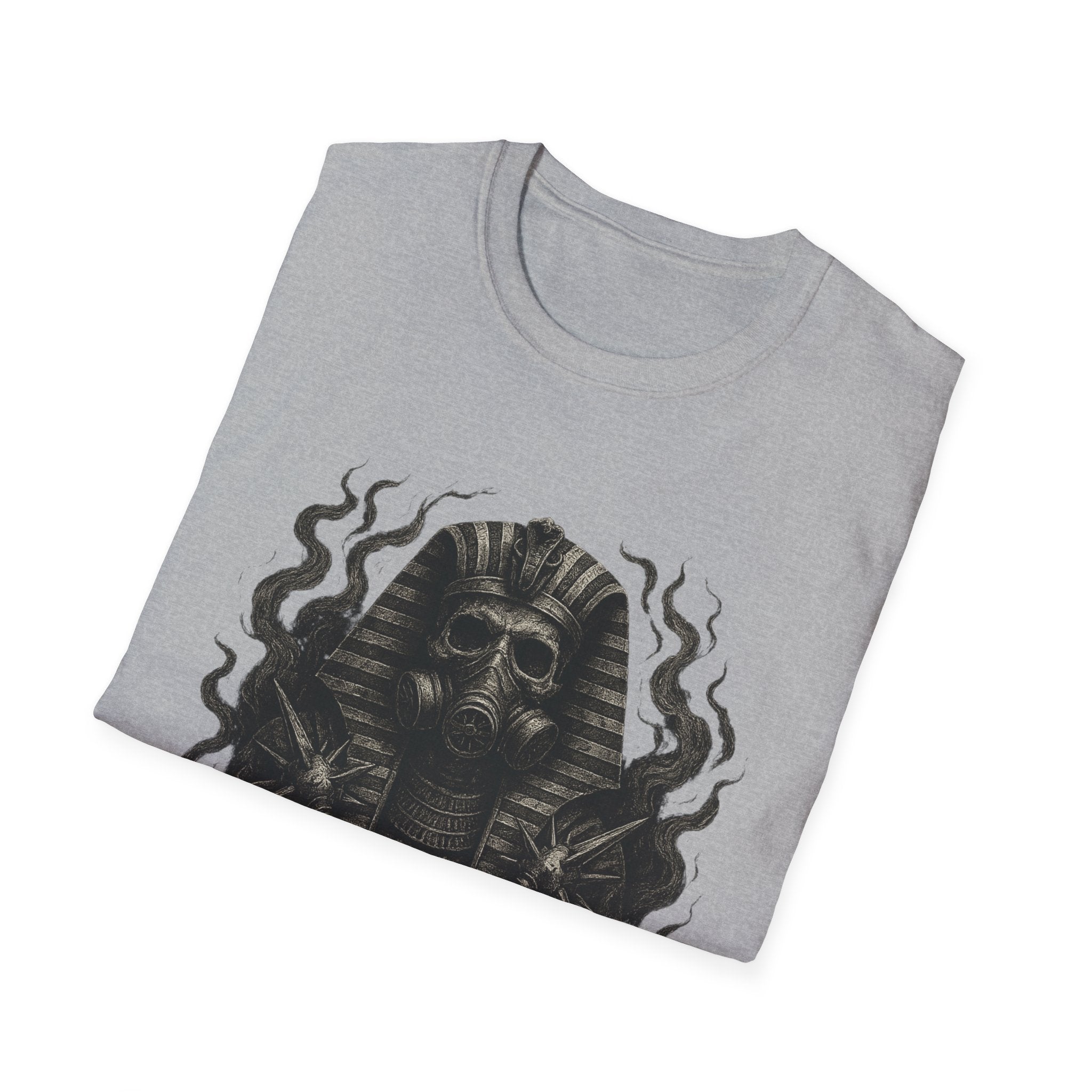 Vintage Mens T-shirts Egyptian Skull Graphic Tees Men Pharaoh Unisex Clothing Best Gift