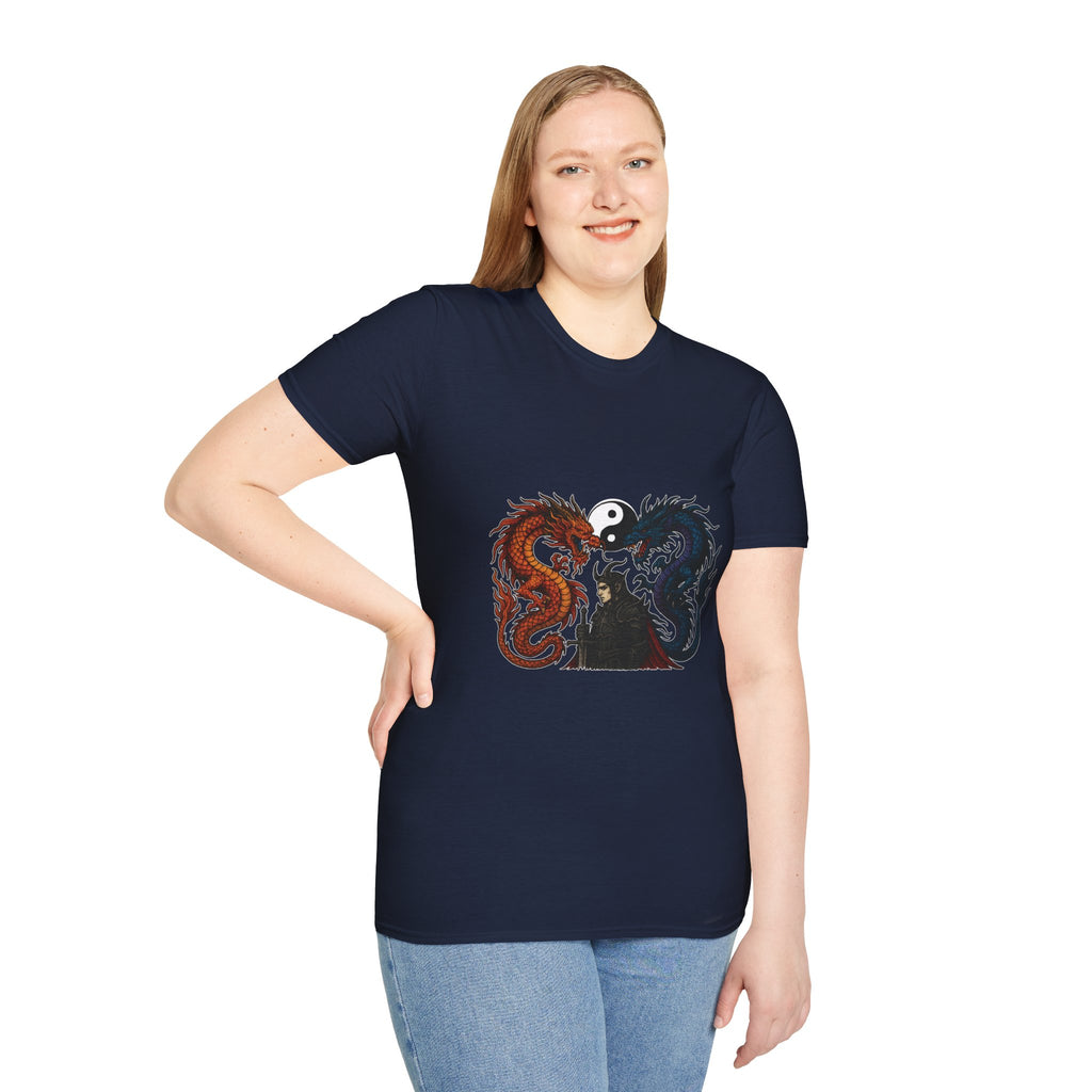 Dragon T-shirt Men Women Graphic Tee Clothing Apparel Chinese Dagon Symbol Gift