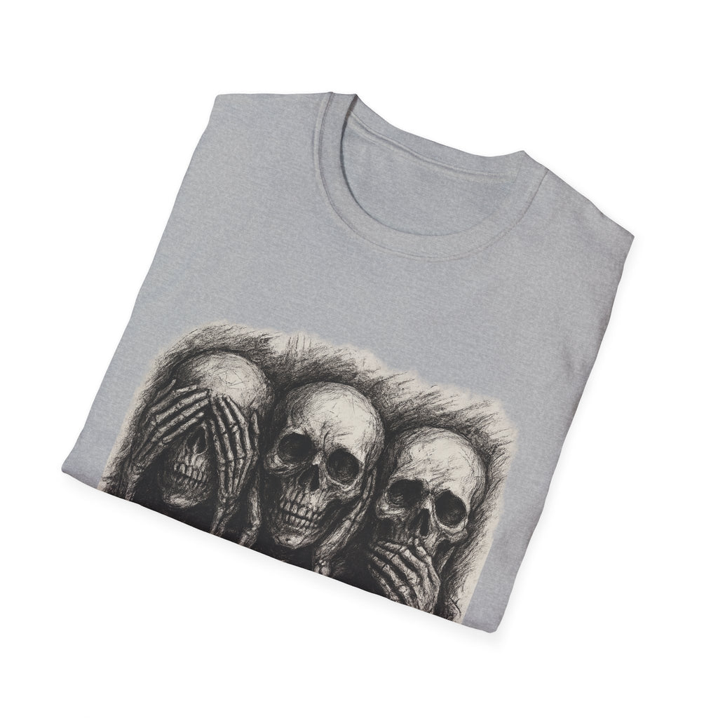 Mens Skull T-shirt Graphic Tees Skeleton Apparel Clothing Skulls Accessories Best Gift