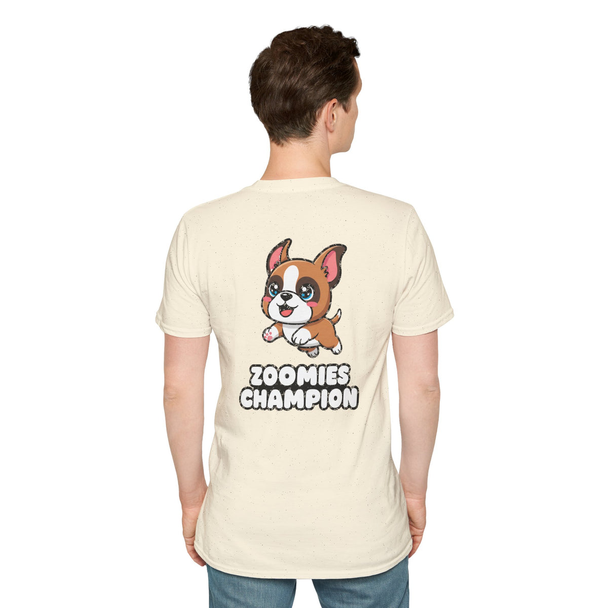 Cute Boxer Shirt Zoomies Champion Funny Dog Lover Unisex Softstyle Tee Gift
