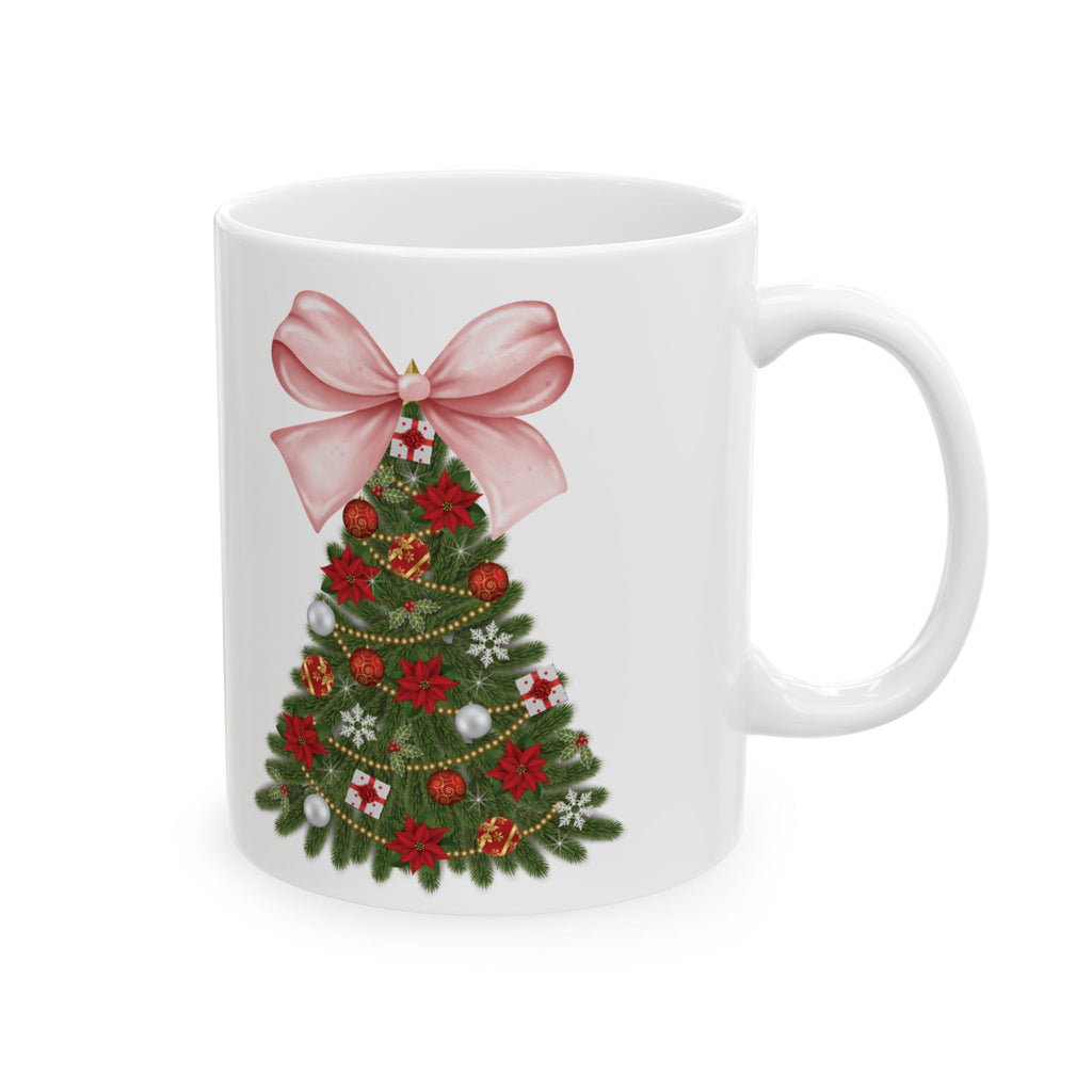 Pink Christmas Mug Christmas Tree Mug Cute Christmas Coffee Cup Funny Cute Gift 2026