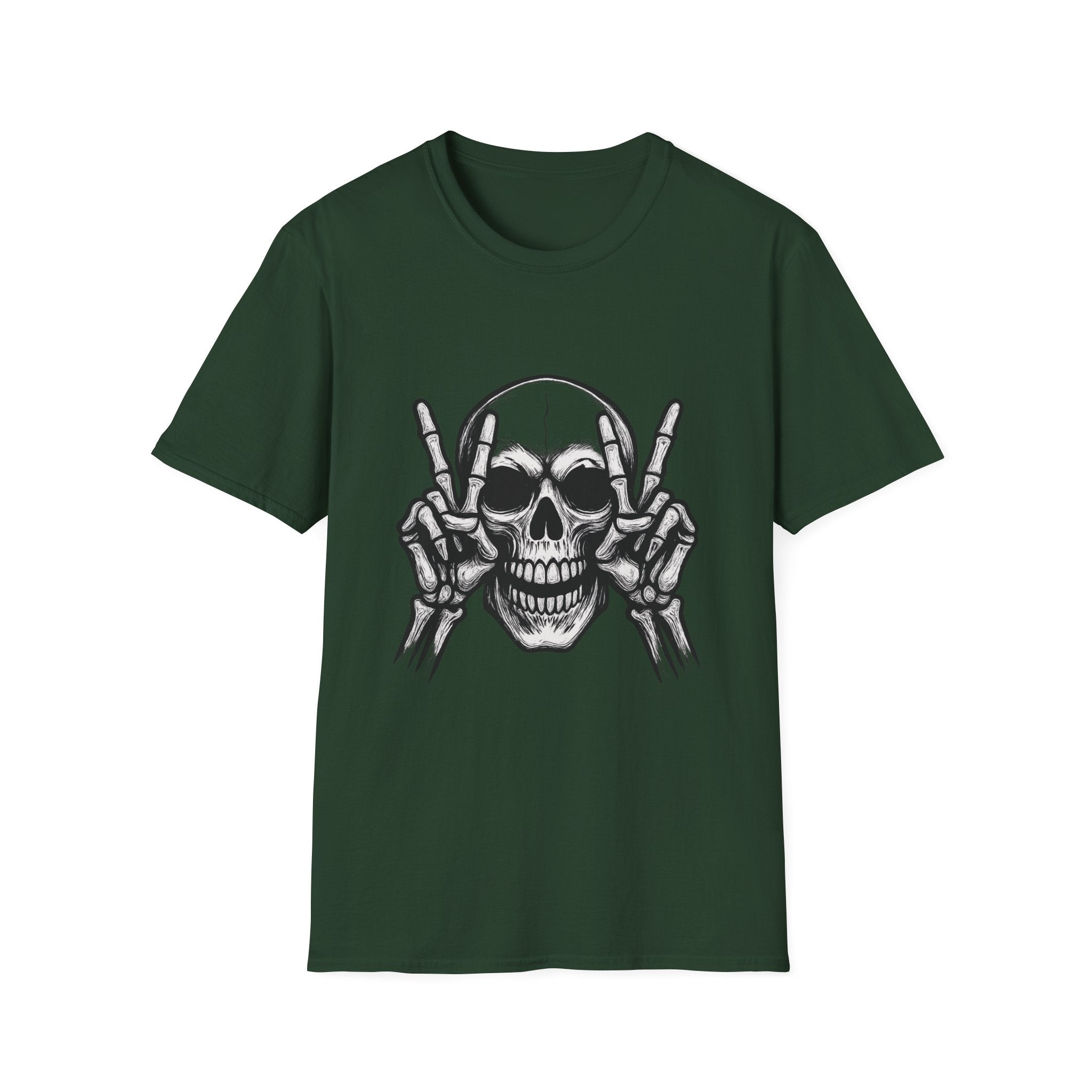 Mens Skull T-shirt Graphic Tees Skeleton Apparel Clothing Skulls Accessories Best Gift