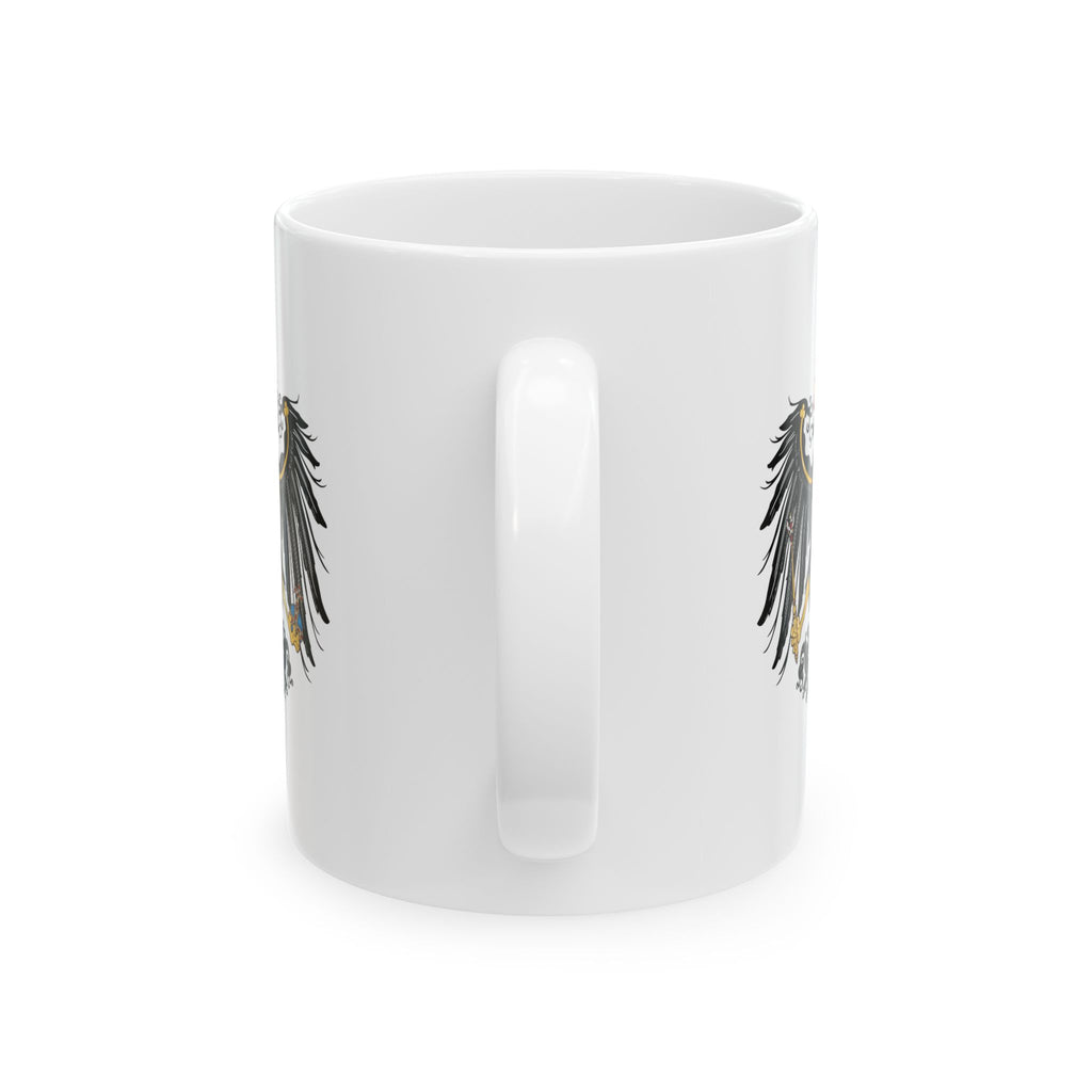 Prussian Eagle Ceramic Coffee Tea Mug German Empire Kaiser GOTT Cup Unique Gift