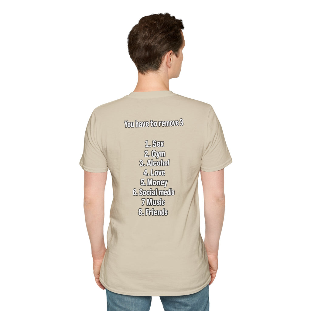 Funny Dark Humor Shirt You have to remove three Funny Office Tee Unique Gift