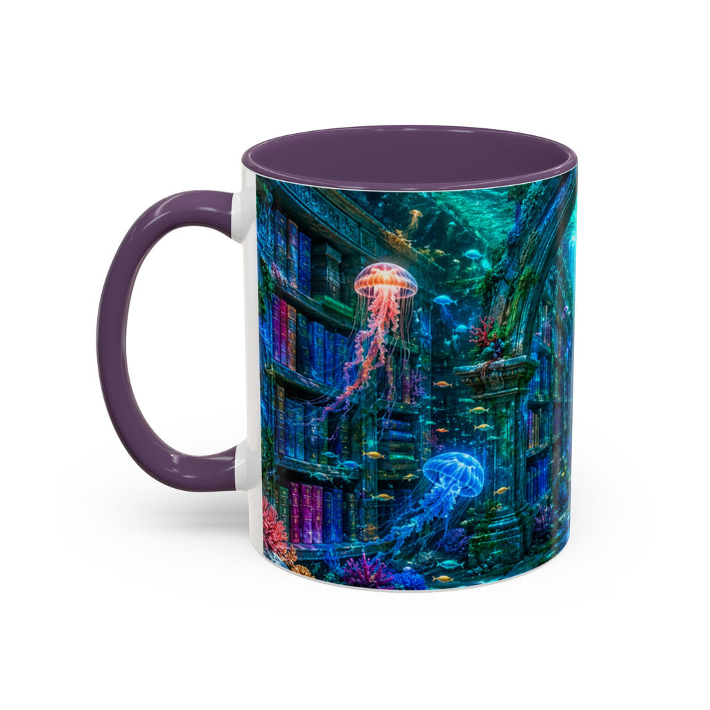 3D Library Bookshelf Mug Ceramic Book Lovers Coffee Mug Gifts Funny Accent Cup