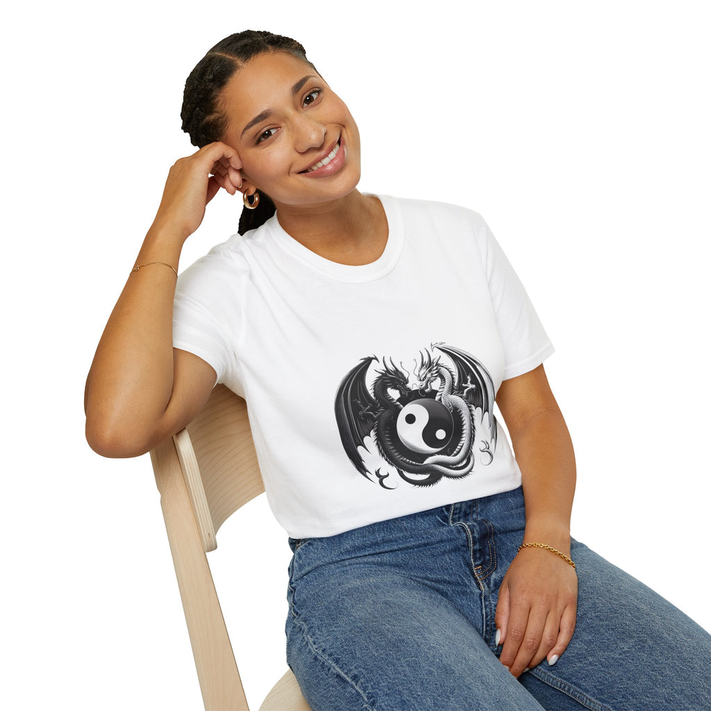 Dragon T-shirt Men Women Graphic Tee Clothing Apparel Chinese Dagon Symbol Gift