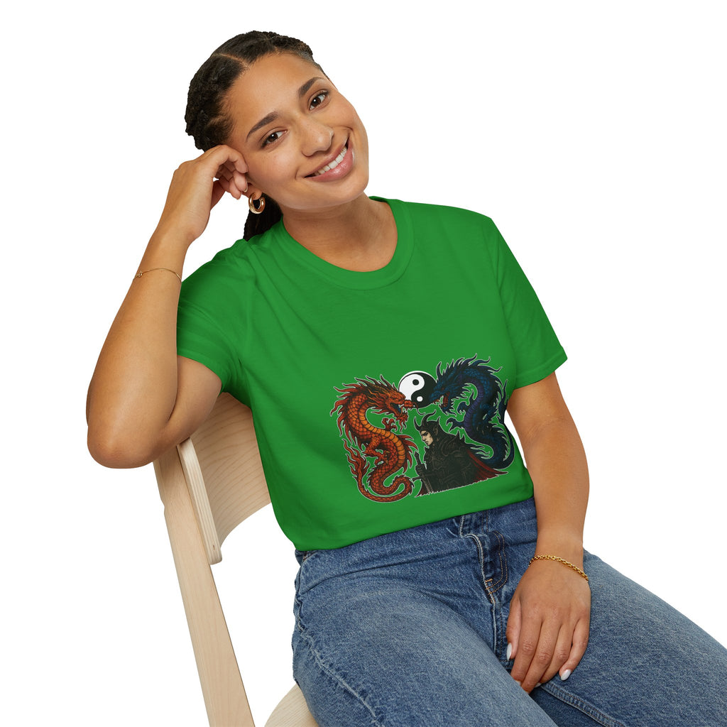 Dragon T-shirt Men Women Graphic Tee Clothing Apparel Chinese Dagon Symbol Gift