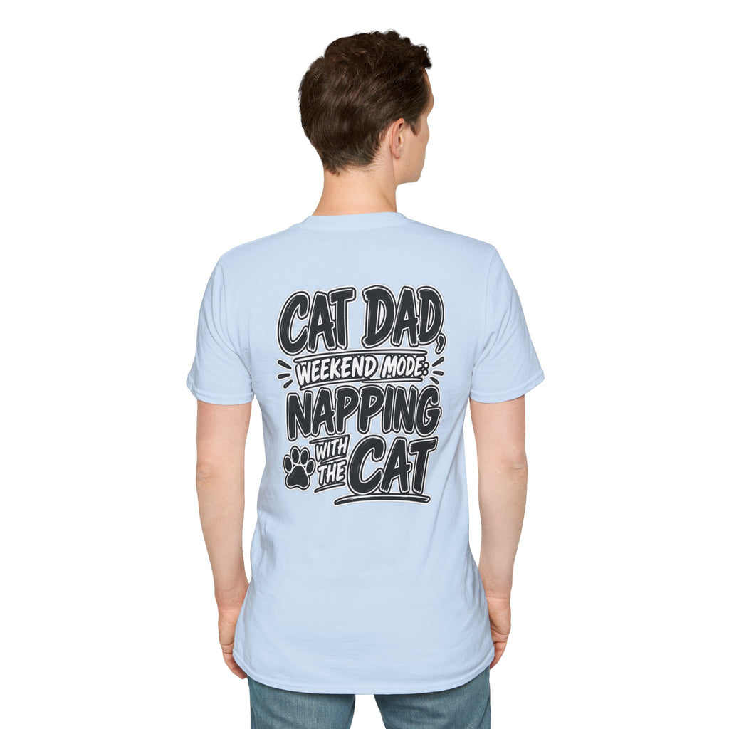 Cat Dad Shirt Pet Lover Tshirt Funny Cat Lover Graphic Tee Dark Humor Tee Unique Gift Funny Tshirt