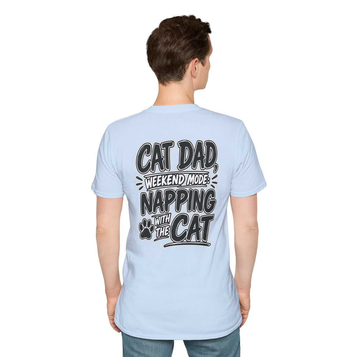 Cat Dad Shirt Pet Lover Tshirt Funny Cat Lover Graphic Tee Dark Humor Tee Unique Gift Funny Tshirt