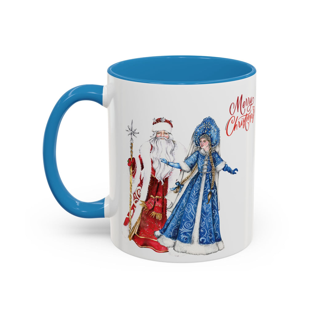 Christmas Mug Funny Santa Claus Mug Snow Maiden Unique Russian Cute Coffee Cup Best Gift for New Year 11oz 2027
