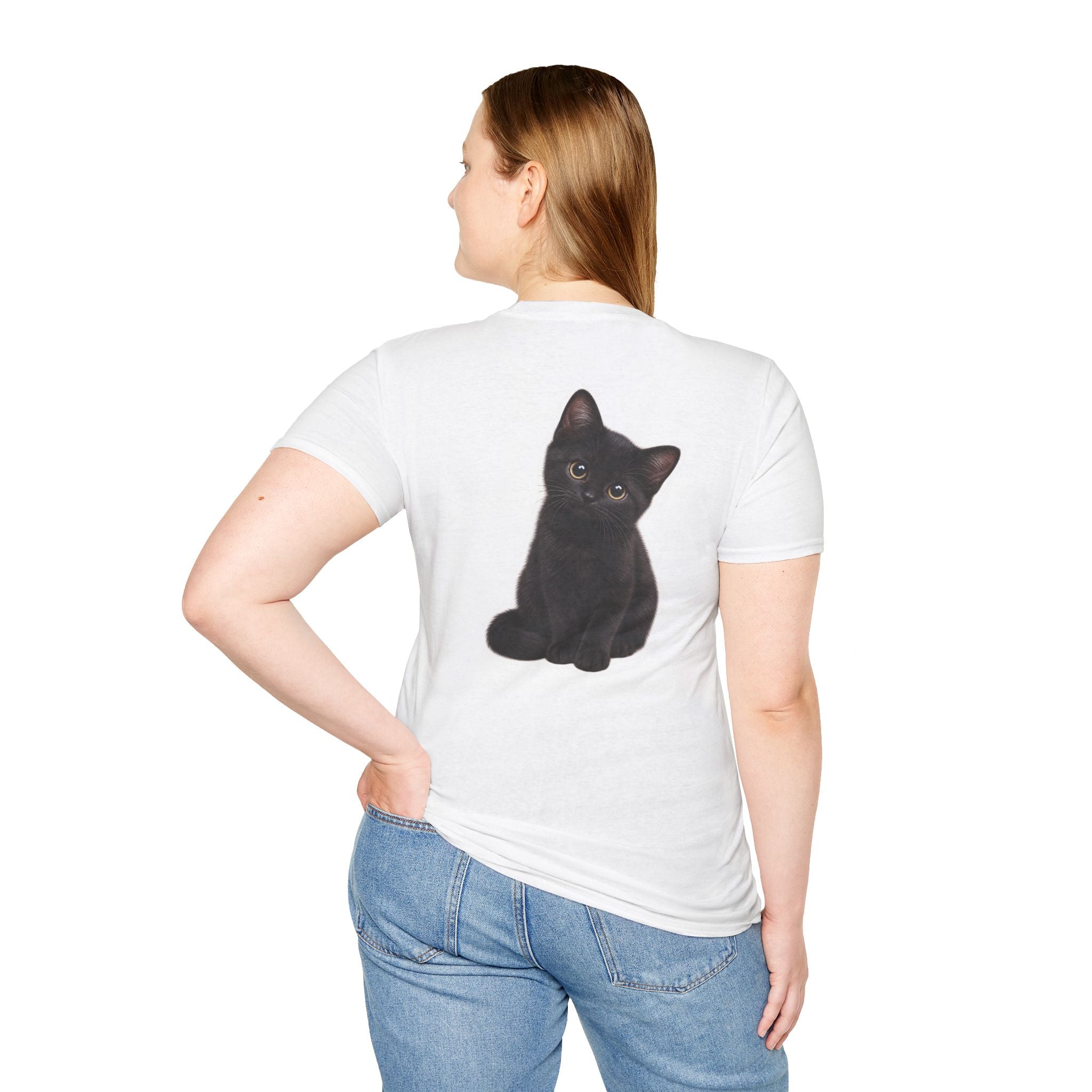 Black Cat Shirt Dark Humor Tee Cat Mom Tshirt Unique Gift Black Cat T shirt Funny Tshirt