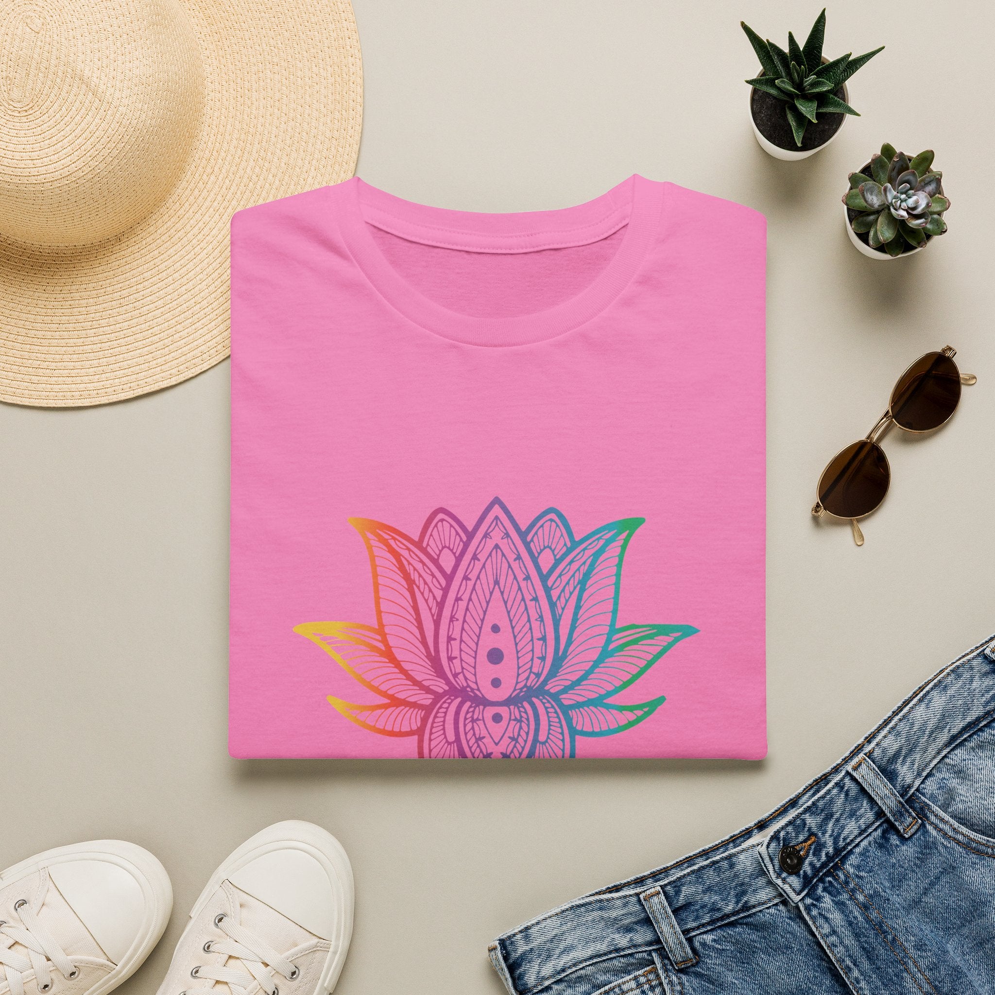 Hasu Japanese Art Shirt Unisex Softstyle Lotus Flower T-shirt Japan Flower Gift