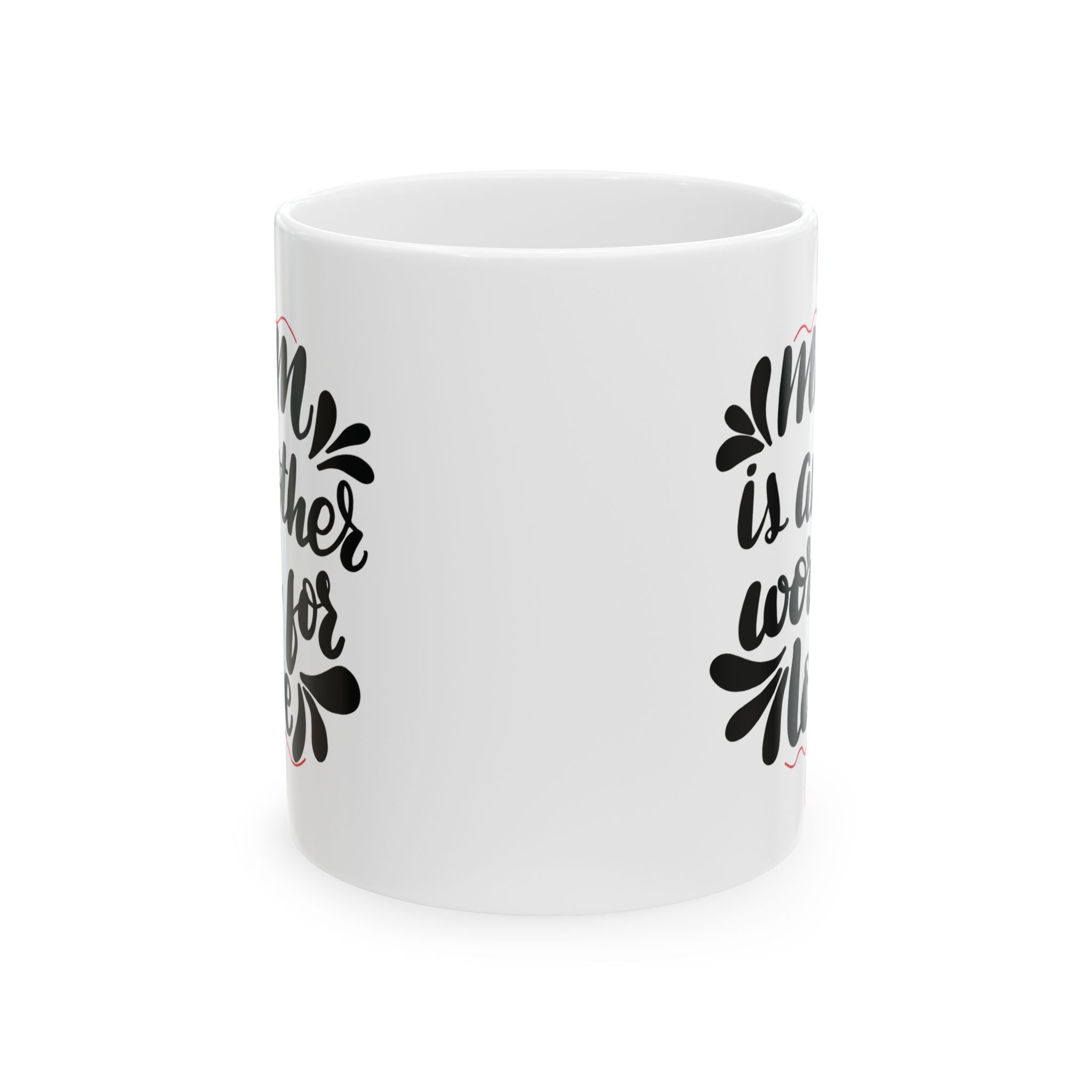 Mom Is Another Word for Love Best Gift Mother Mug Tea Coffee Customized Mug 11oz