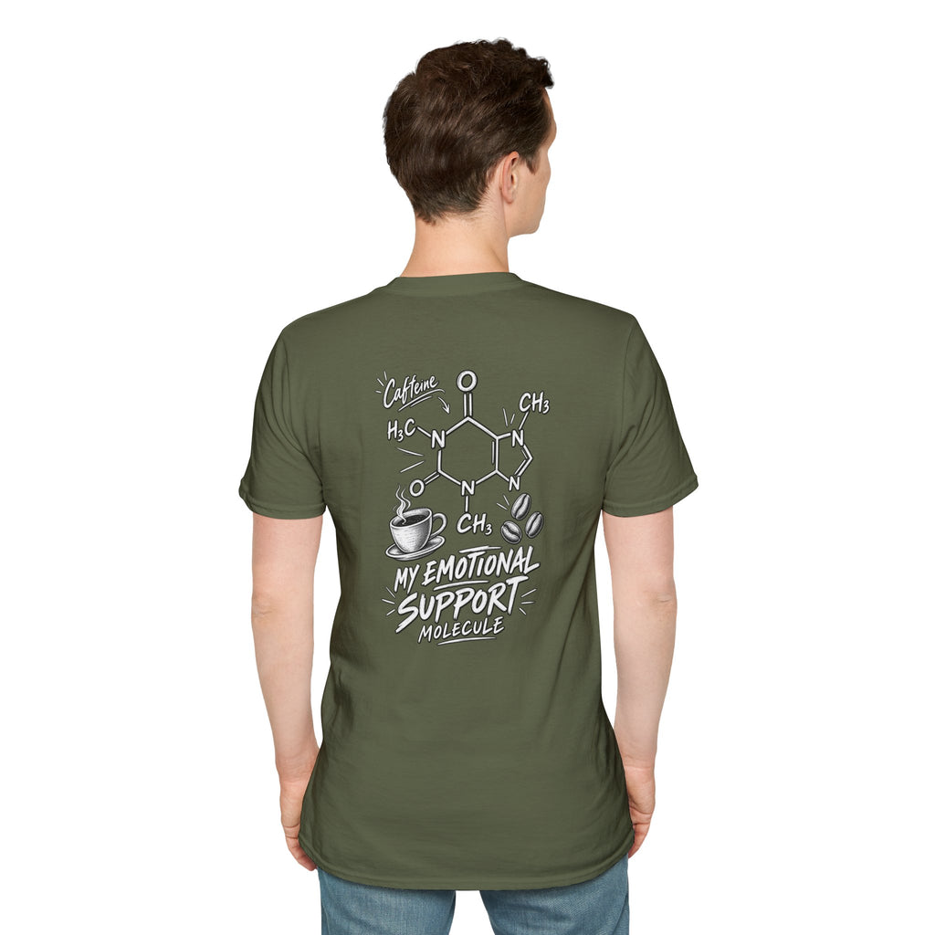 Copy of Funny Caffeine and Chaos Shirt Coffee Lover Graphic Tee Dark Humor Tshirt Funny Office Tshirt