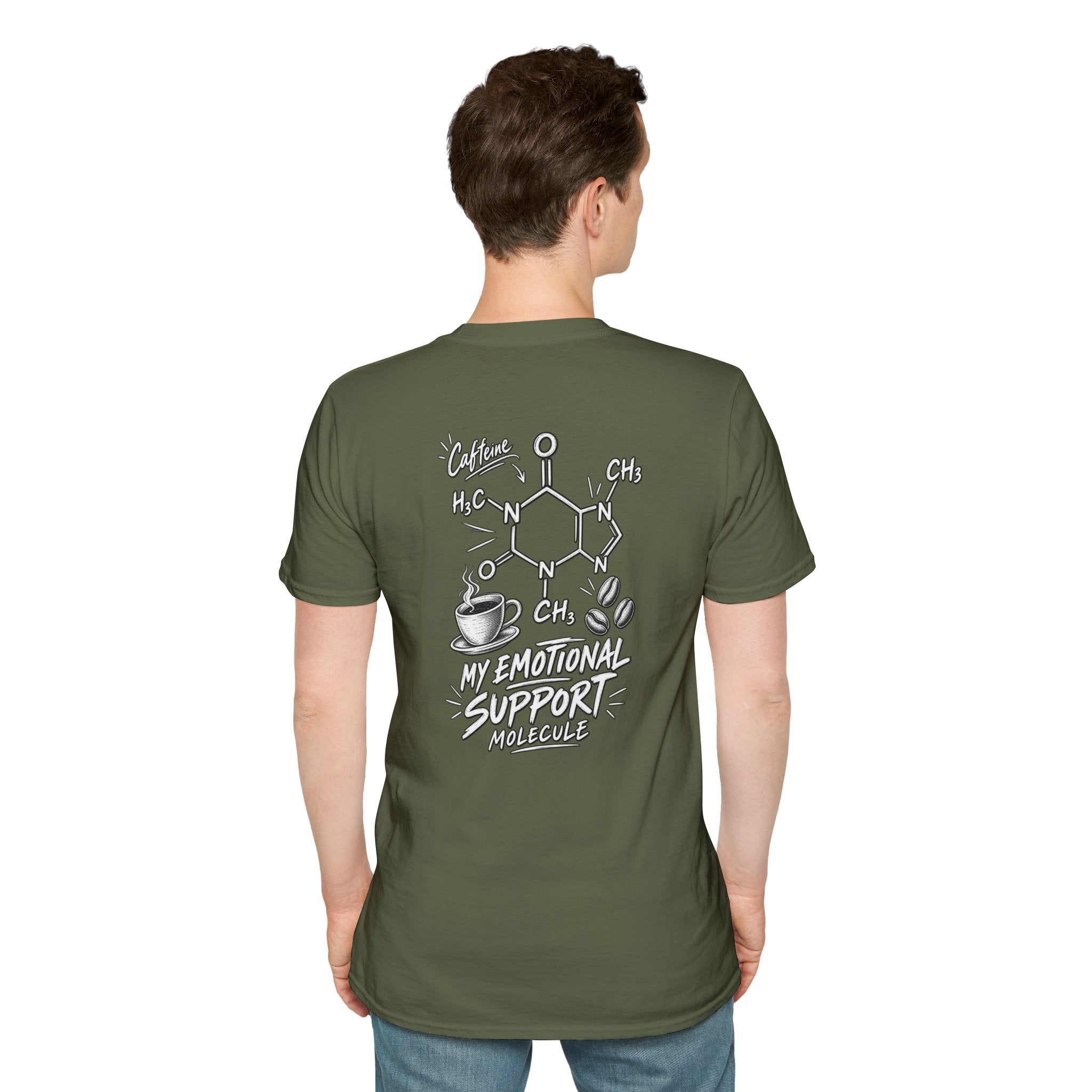 Copy of Funny Caffeine and Chaos Shirt Coffee Lover Graphic Tee Dark Humor Tshirt Funny Office Tshirt