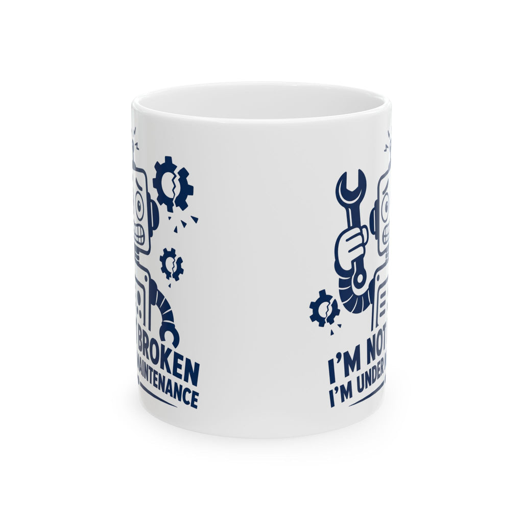 Funny AI Robot Mug Programmer Coding Humor Software Engineer Gift 11oz Coffee Cup Best Gift Coworkers Office