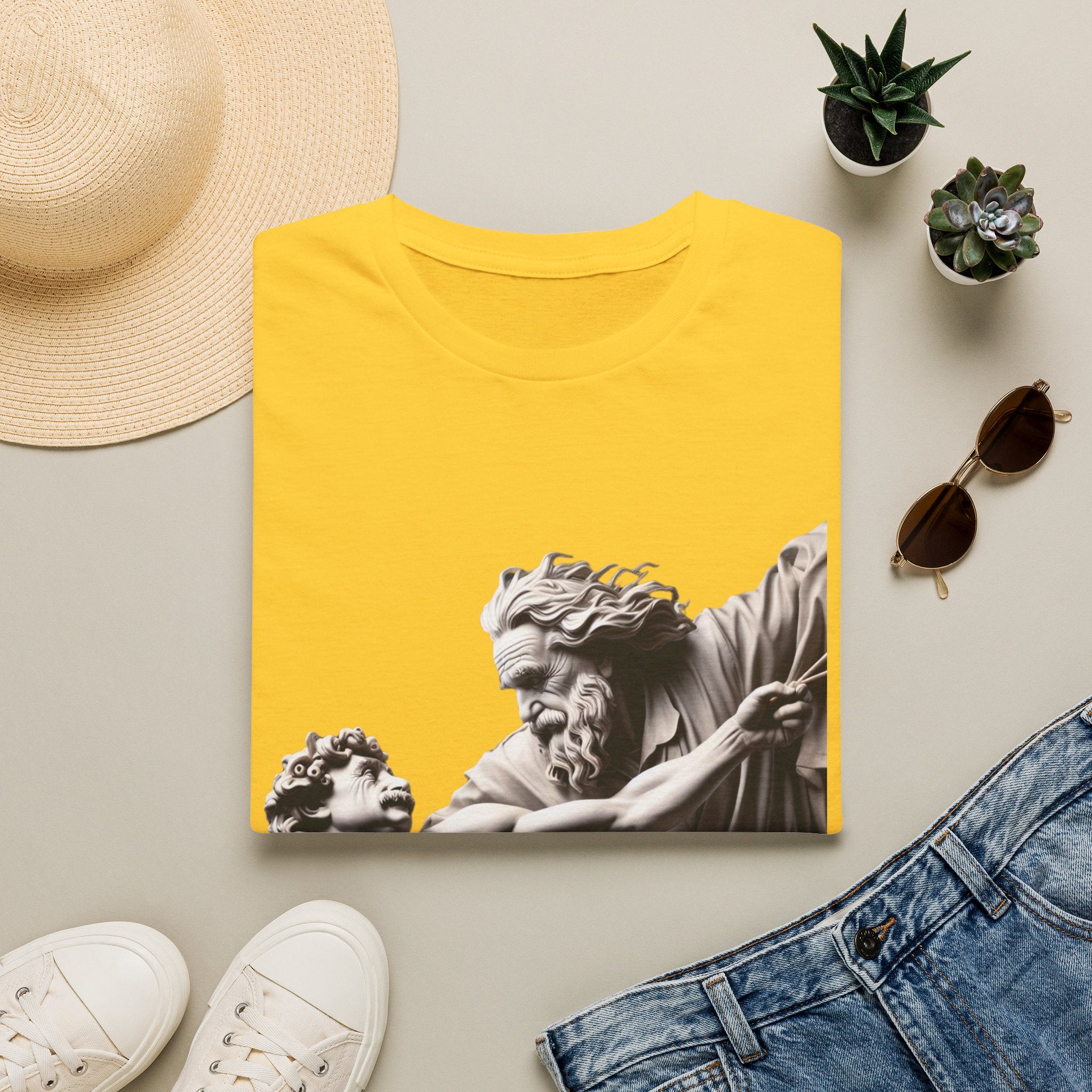 Funny Albert Einstein Unisex Softstyle T-Shirt Unique Gift Cotton T-shirt Art