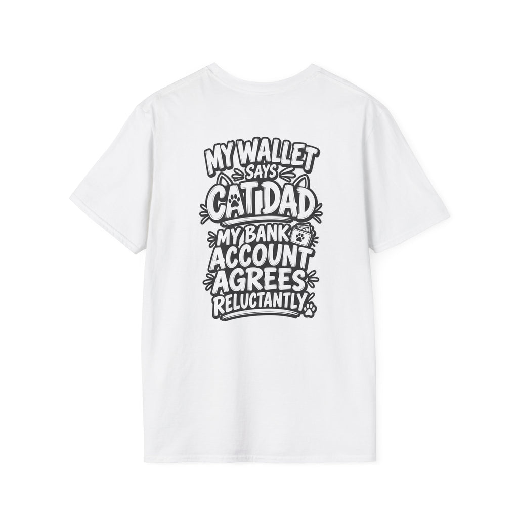 Cat Dad Shirt Pet Lover Tshirt Funny Cat Lover Graphic Tee Dark Humor Tee Unique Gift Funny Tshirt