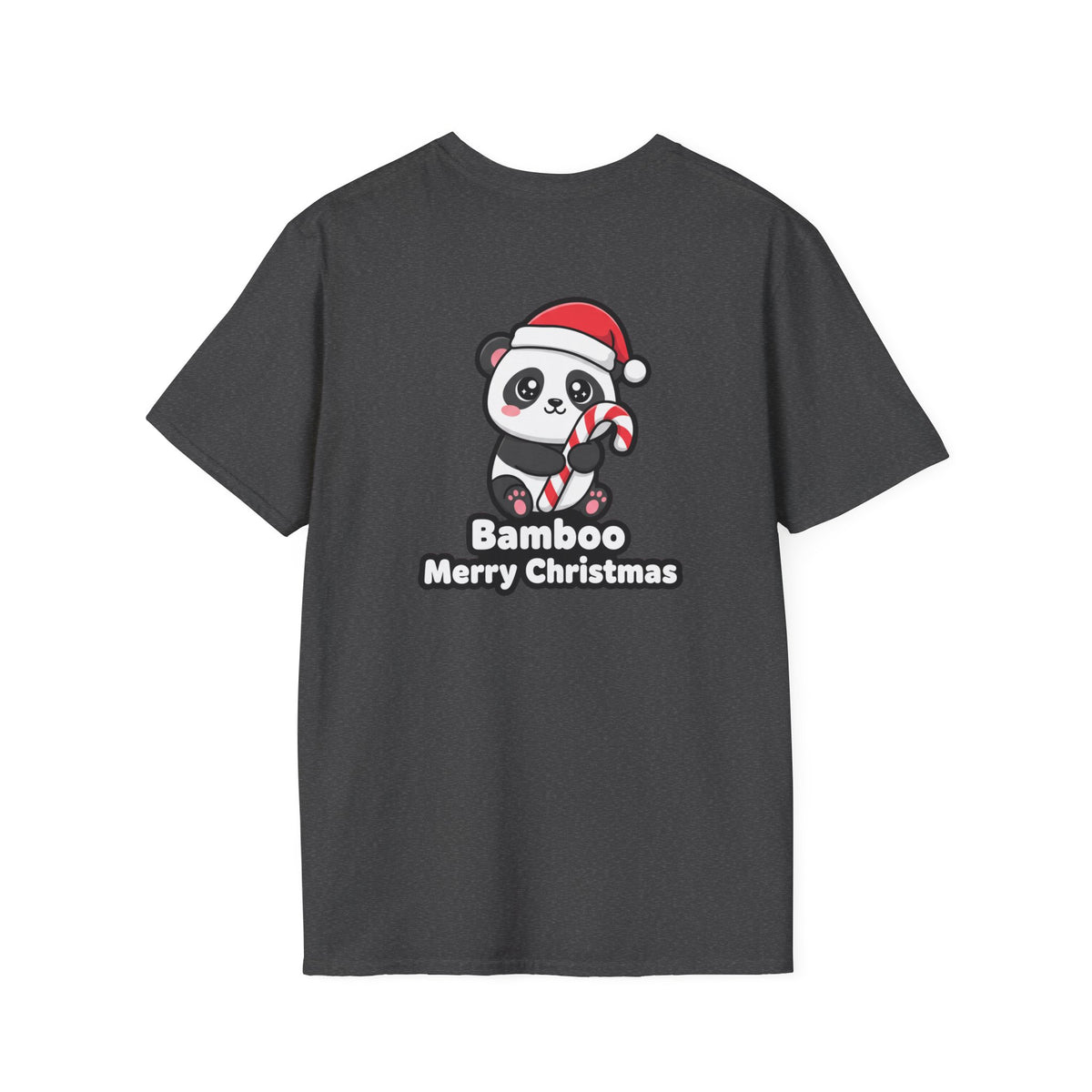 Cute Christmas Shirt Bamboo Merry Christmas Funny Animal Unisex Softstyle Tee Christmas Gift