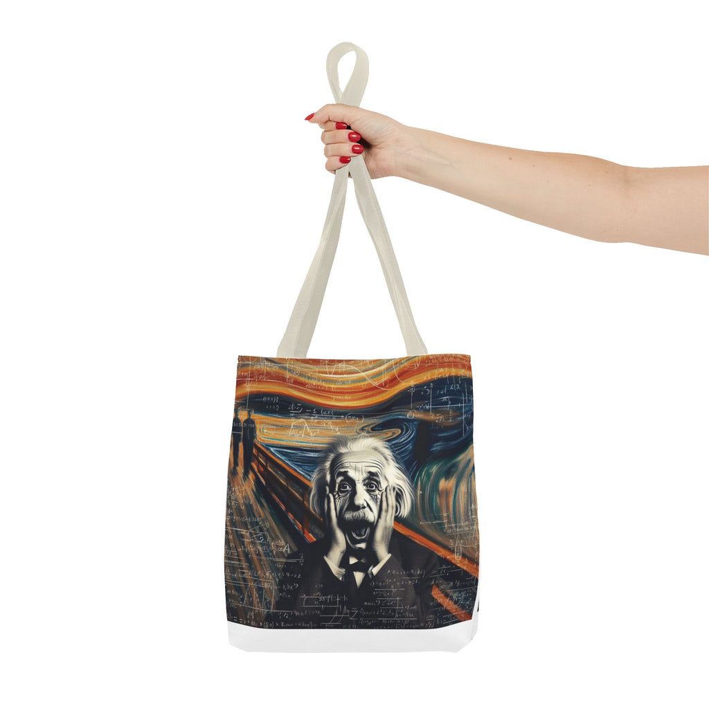 Funny Einstein Tote Bag (AOP) Bags Lady Women Mom Outdoor Style Fashion Gift New