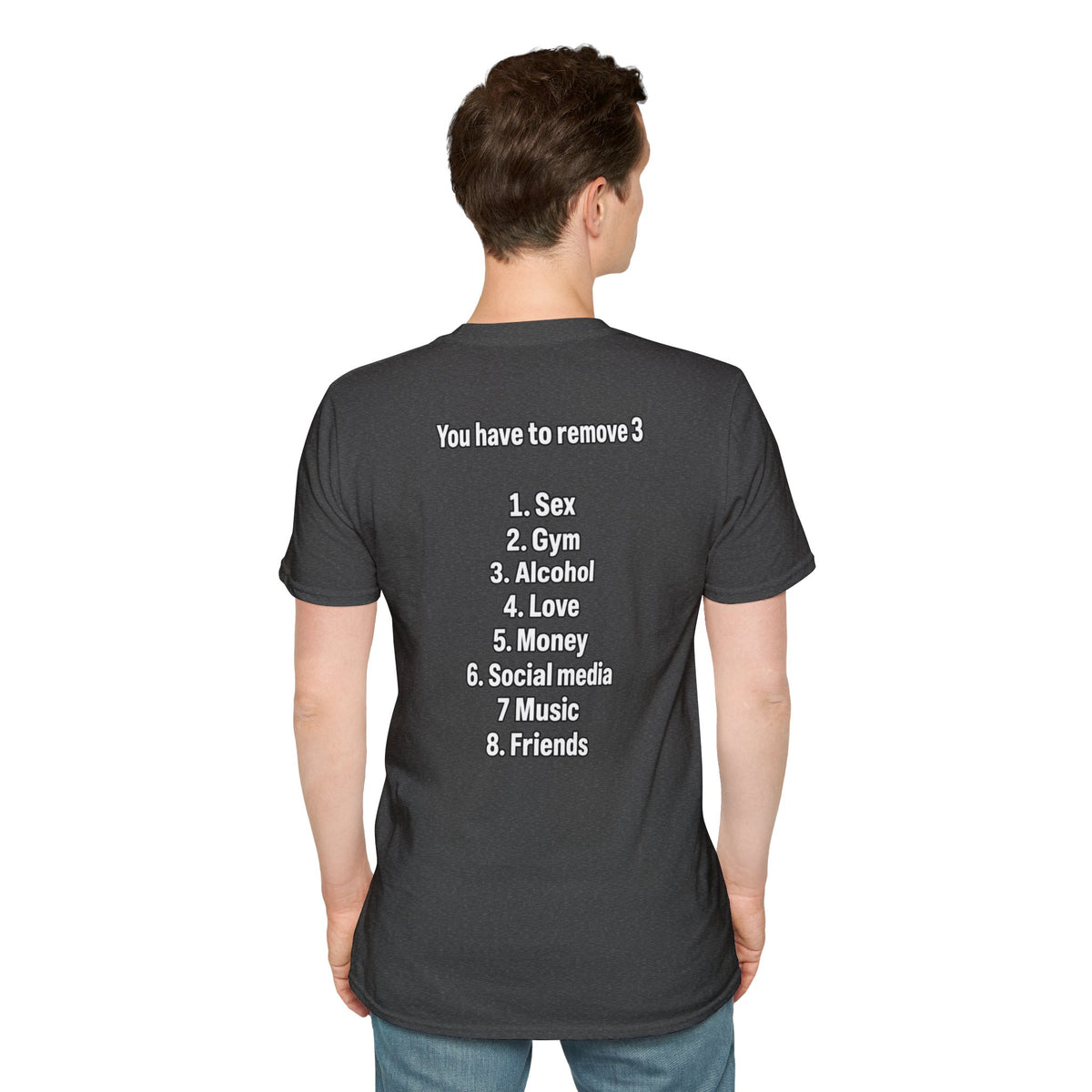 Funny Dark Humor Shirt You have to remove three Funny Office Tee Unique Gift