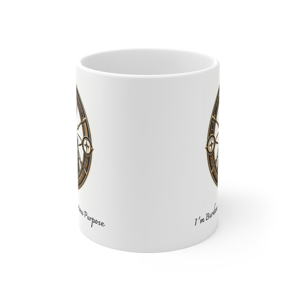 Burdened With Glorious Purpose Loki's inspired quote Avengers Coffee Cup Gift