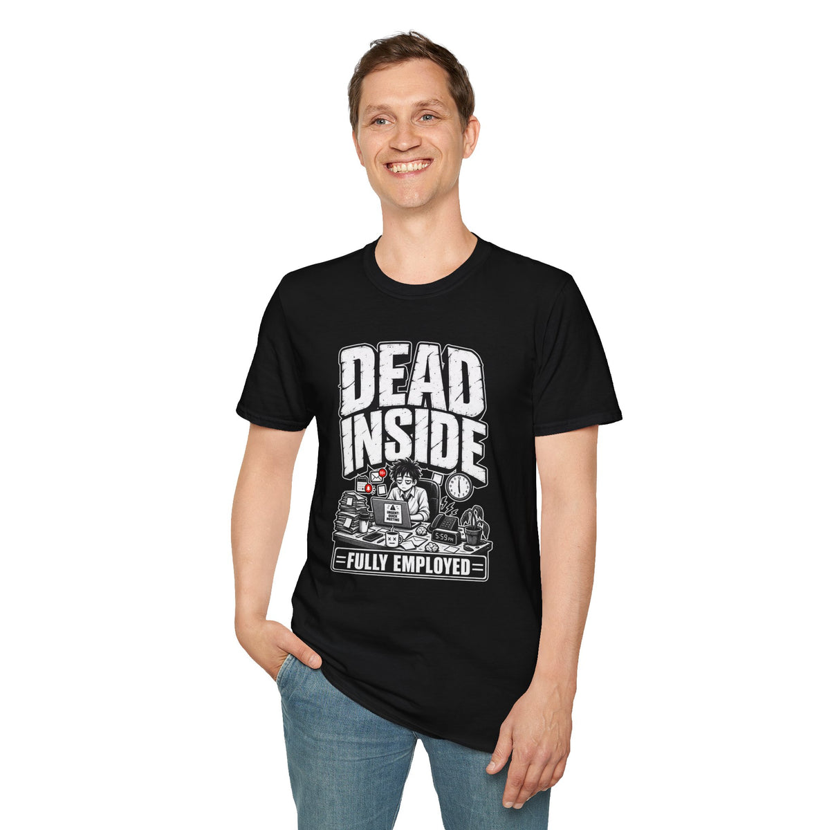 Funny Dark Humor Tshirt — Funny Office Tshirt Dark Humor Graphic Tee Unique Coworker Gift Shirt