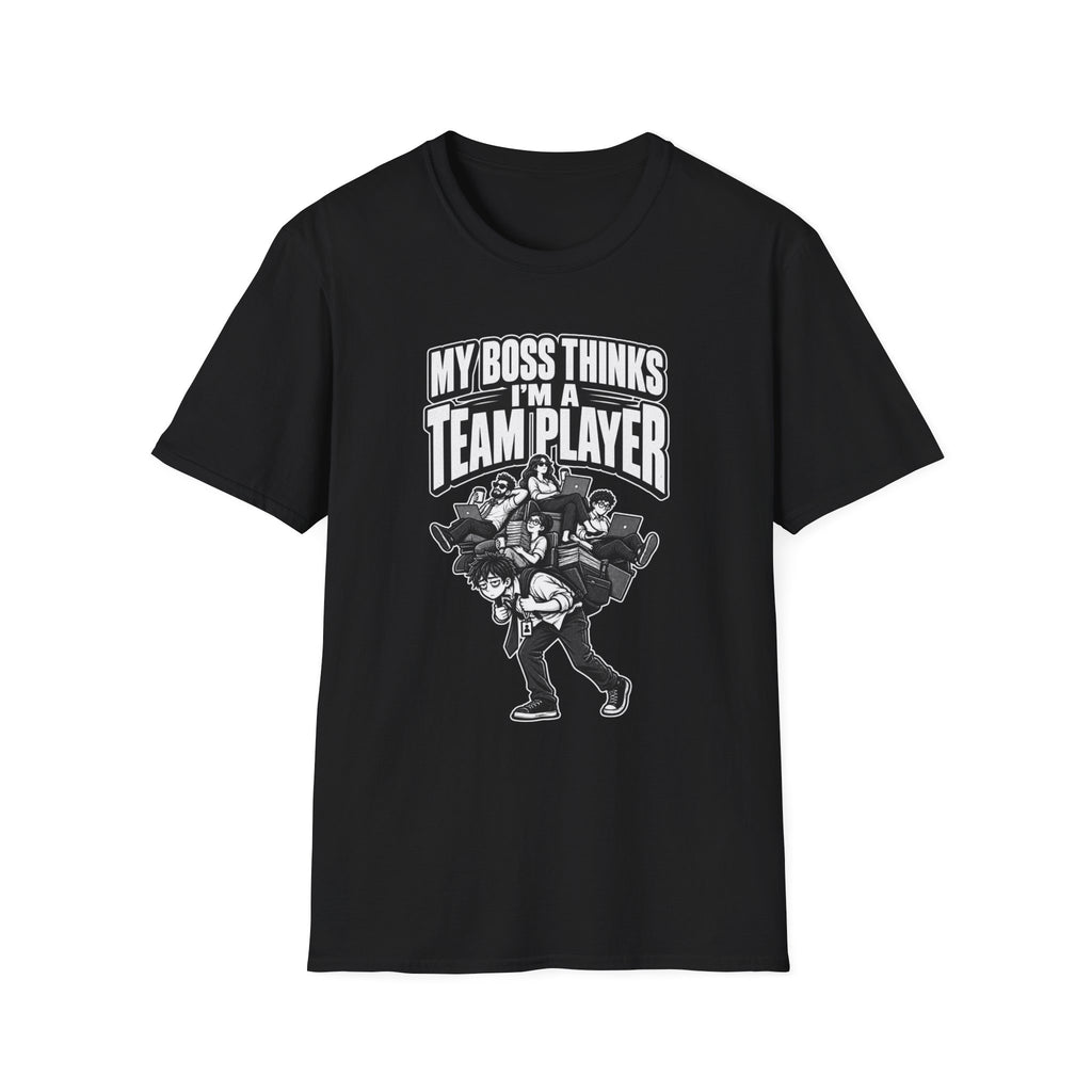 Funny Dark Humor Tshirt — Funny Office Tshirt Dark Humor Graphic Tee Unique Coworker Gift TEAM PLAYER Shirt