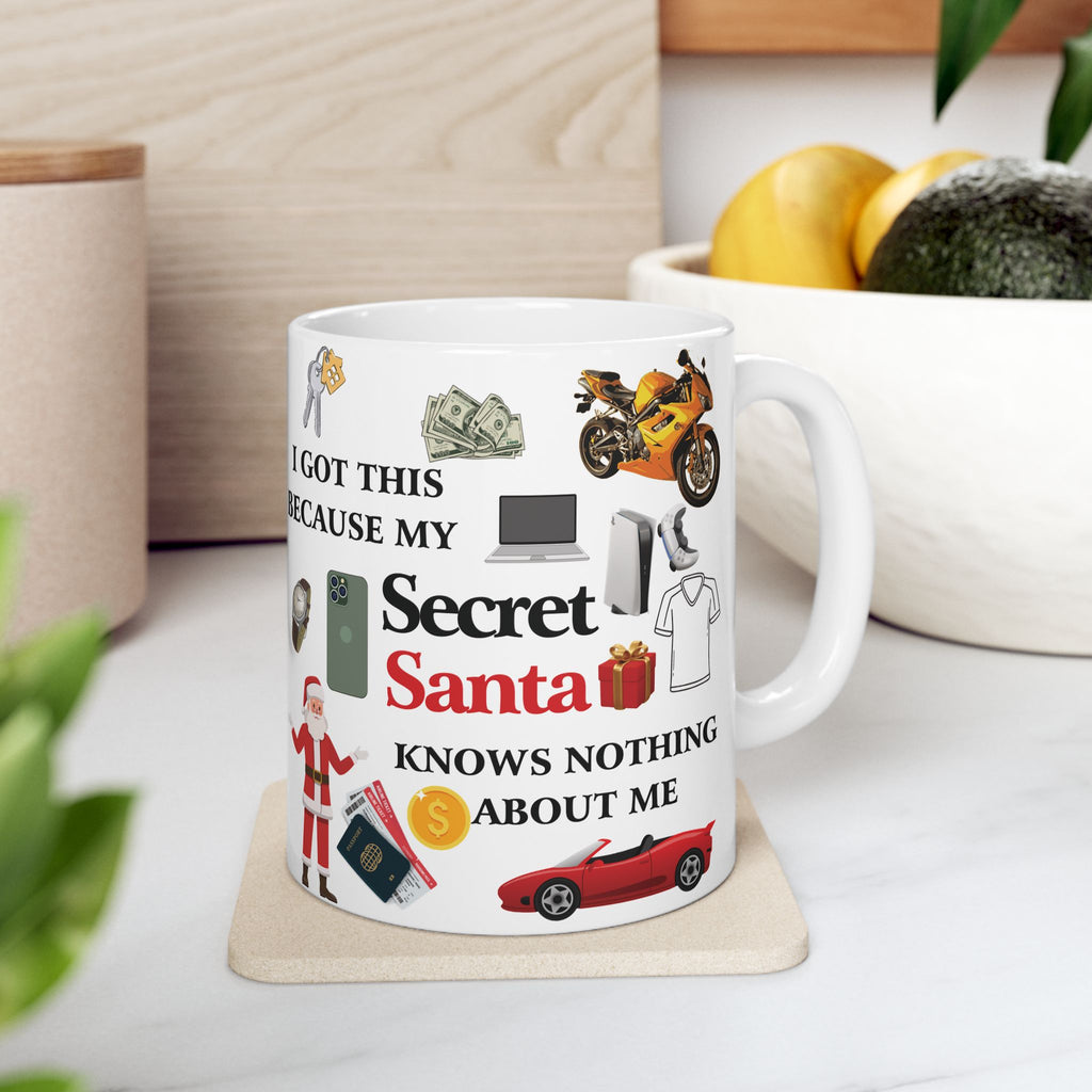 Secret Santa Gift Mug Office Christmas Mugs Funny Gift I Got This Xmas Cup Men 2027
