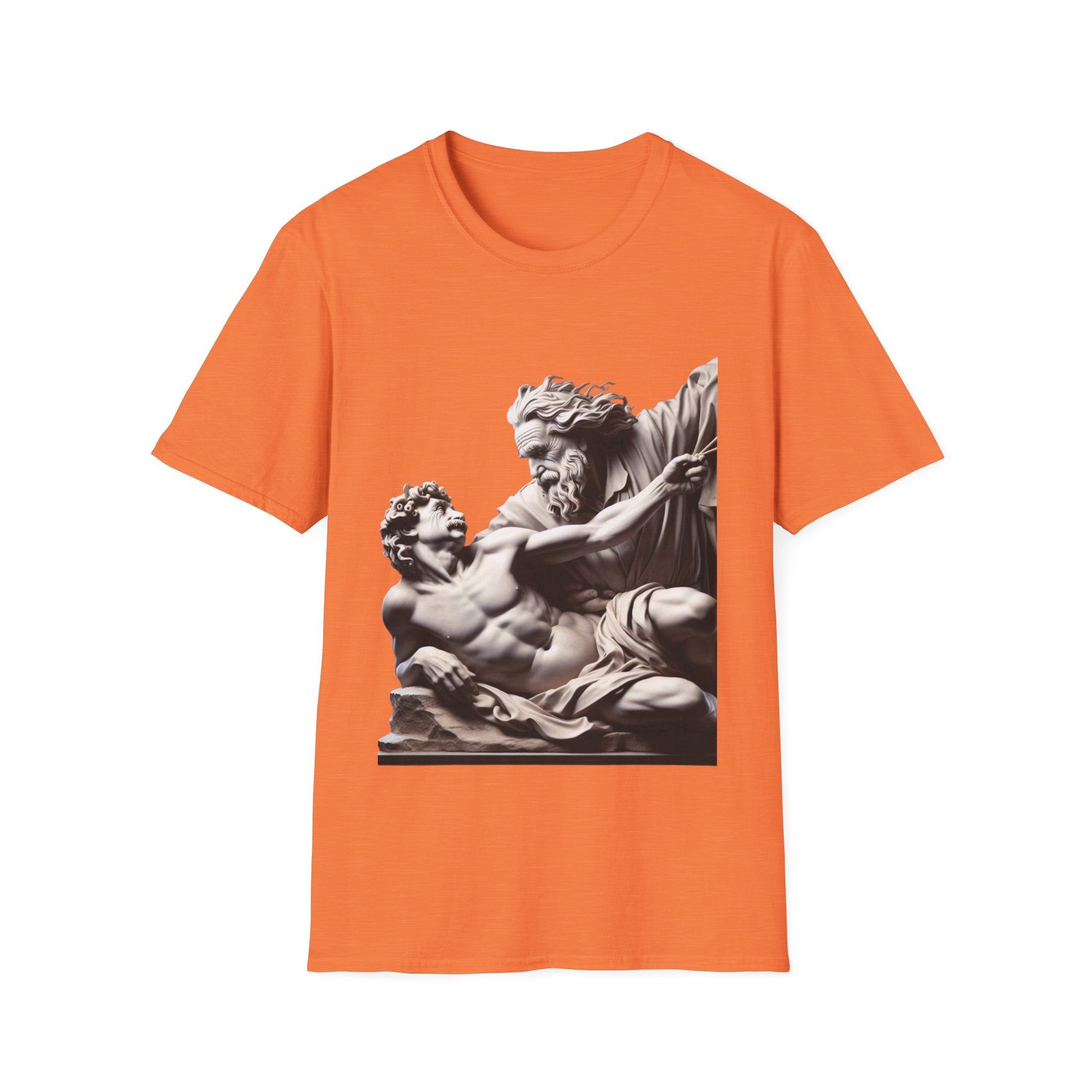 Funny Albert Einstein Unisex Softstyle T-Shirt Unique Gift Cotton T-shirt Art