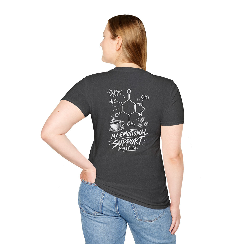 Copy of Funny Caffeine and Chaos Shirt Coffee Lover Graphic Tee Dark Humor Tshirt Funny Office Tshirt