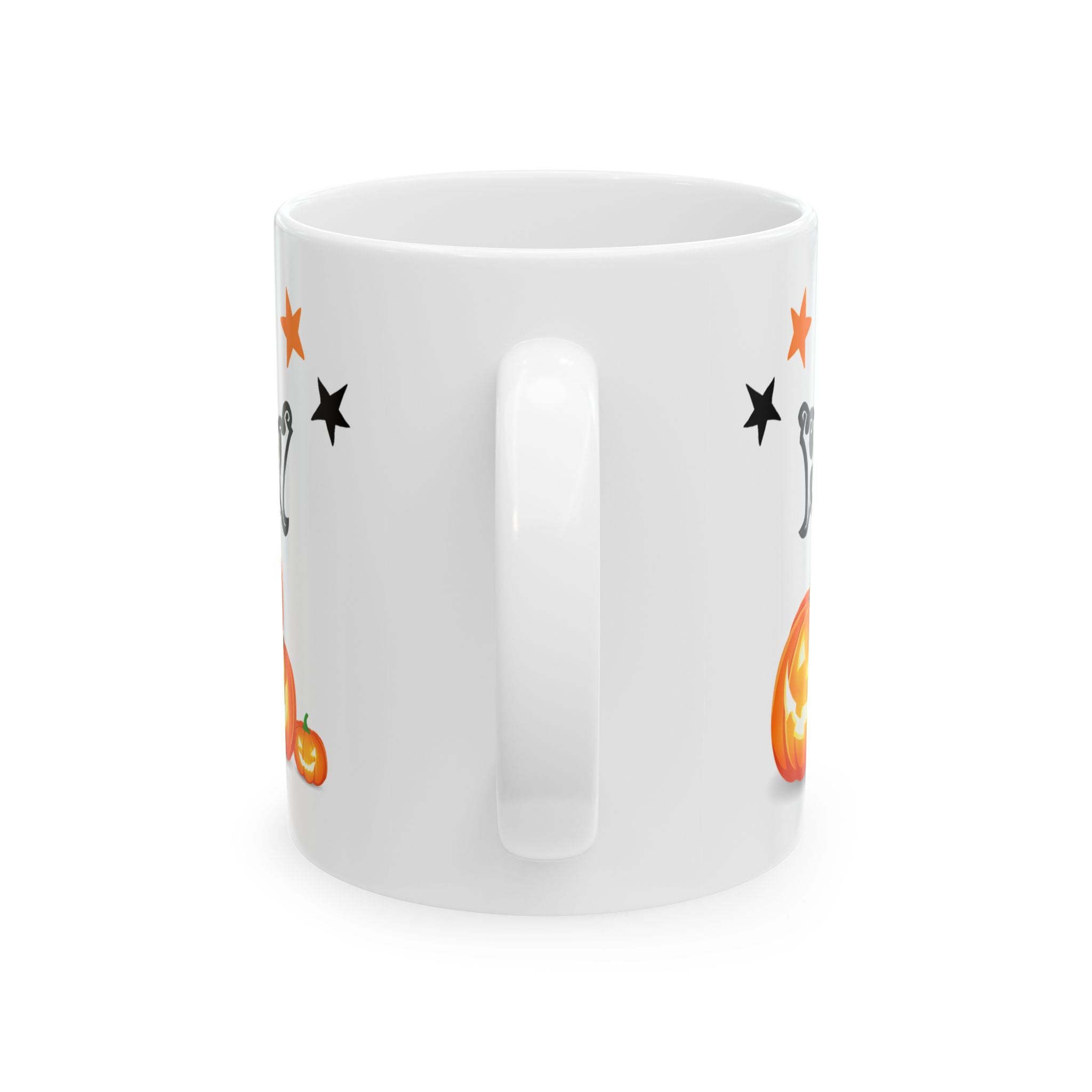Cute Happy Halloween Party Funny Customized Coffee Mug Gift Pumpkin Spooky 11oz