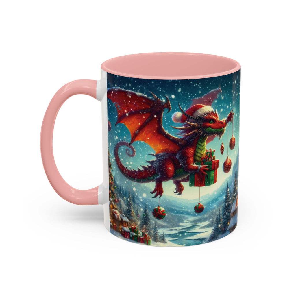 Christmas Mug Dragon Mug Santa Funny Coffee Tea Ceramic Cup New Year 2027 Gift