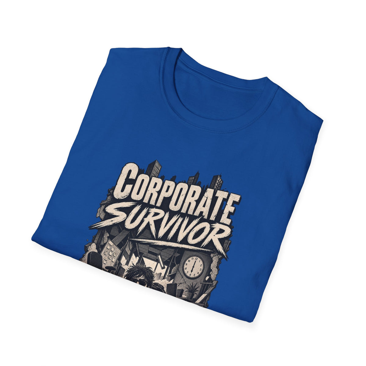 Funny Dark Humor Tshirt — Funny Office Tshirt Dark Humor Graphic Tee Unique Coworker Gift CORPORATE SURVIVOR Shirt